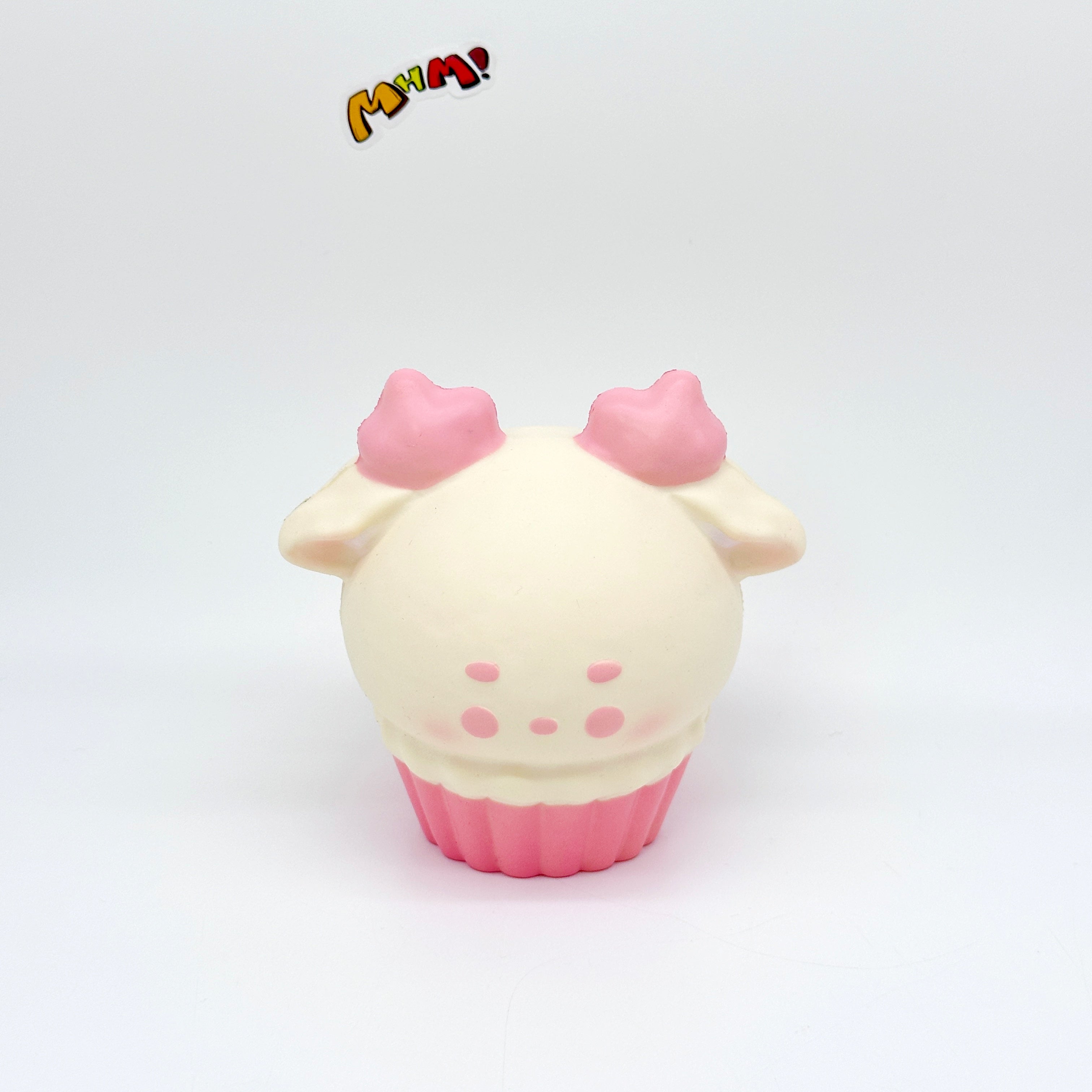 Sweet Reindeer Cupcake Squeeze Toy