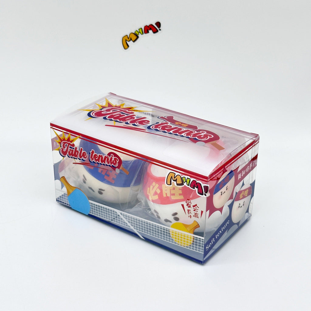 "Must Win" Table Tennis Balls Squishy Set