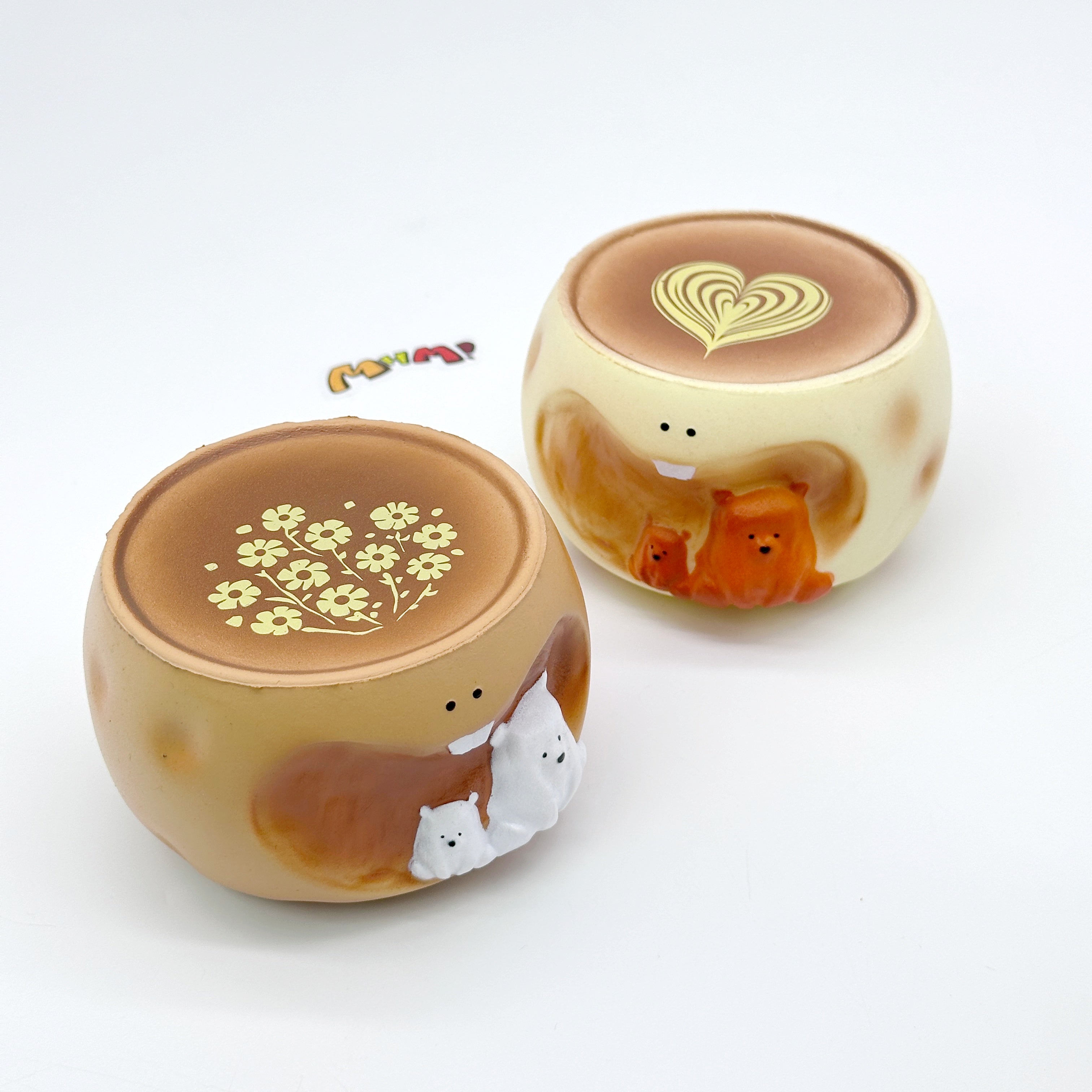 Adorable Animal Coffee Cup Squeeze Toy