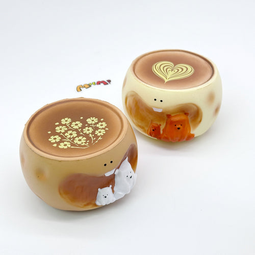 Adorable Animal Coffee Cup Squeeze Toy