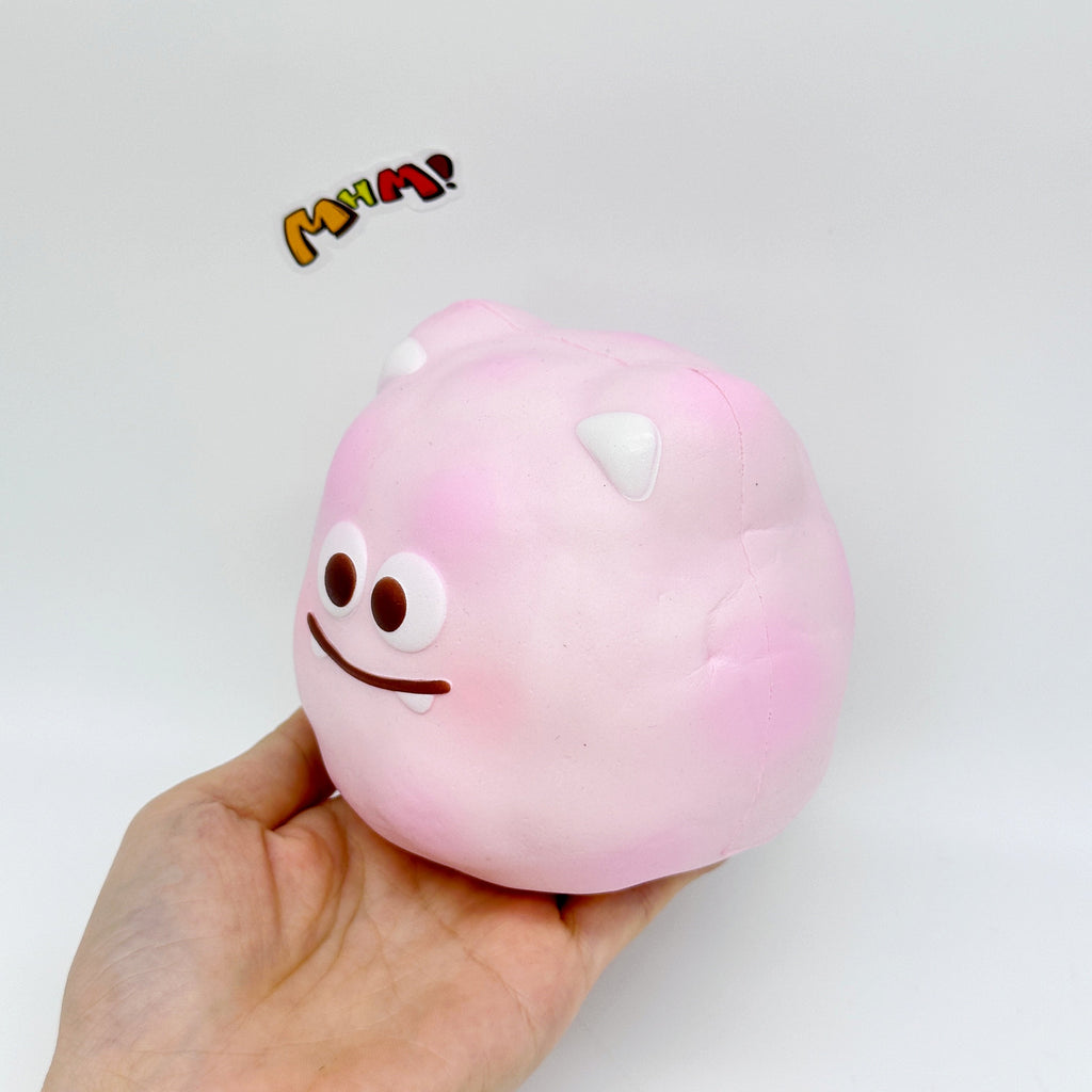 Cute little monster cotton candy, stress-relieving toy squishy