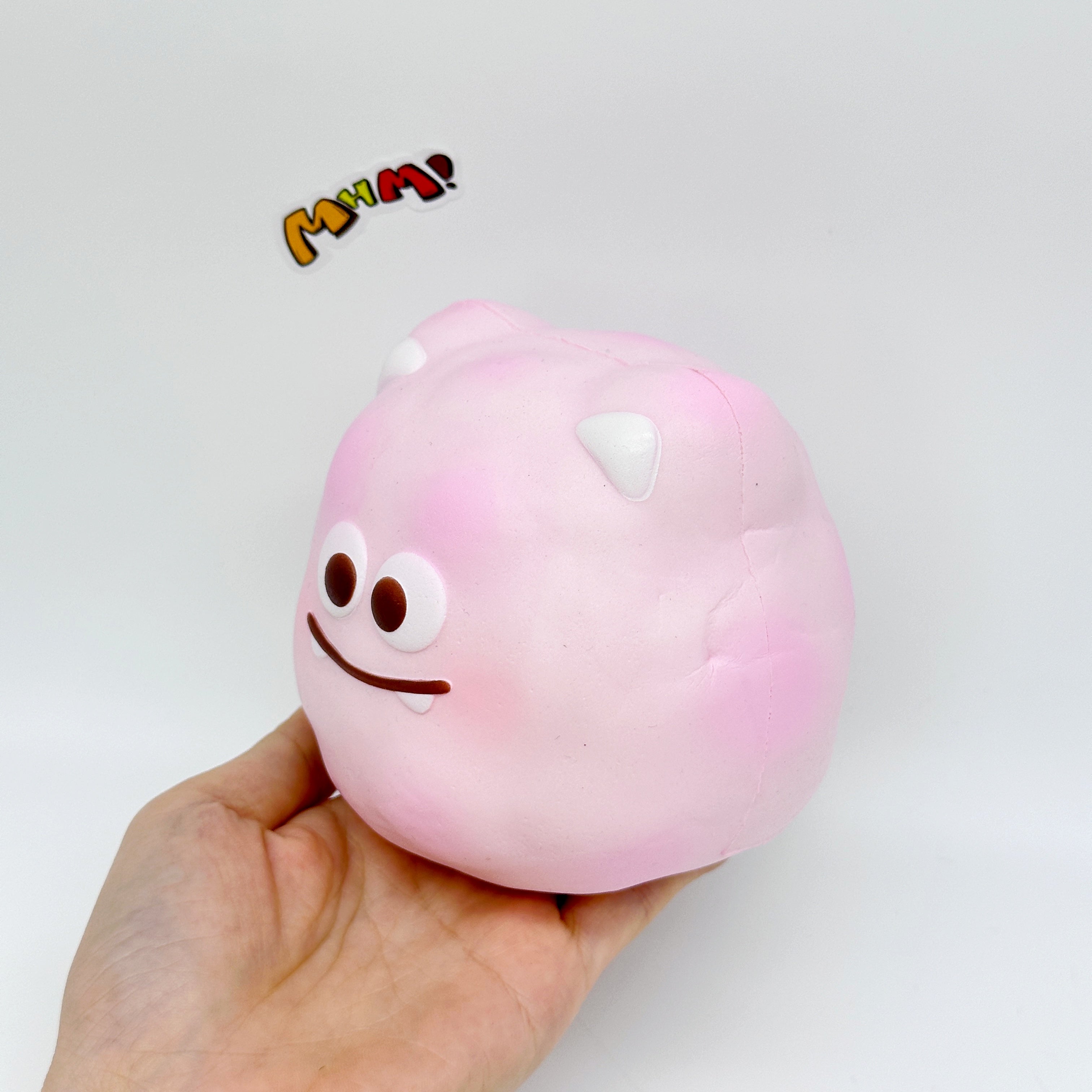 Cute little monster cotton candy, stress-relieving toy squishy