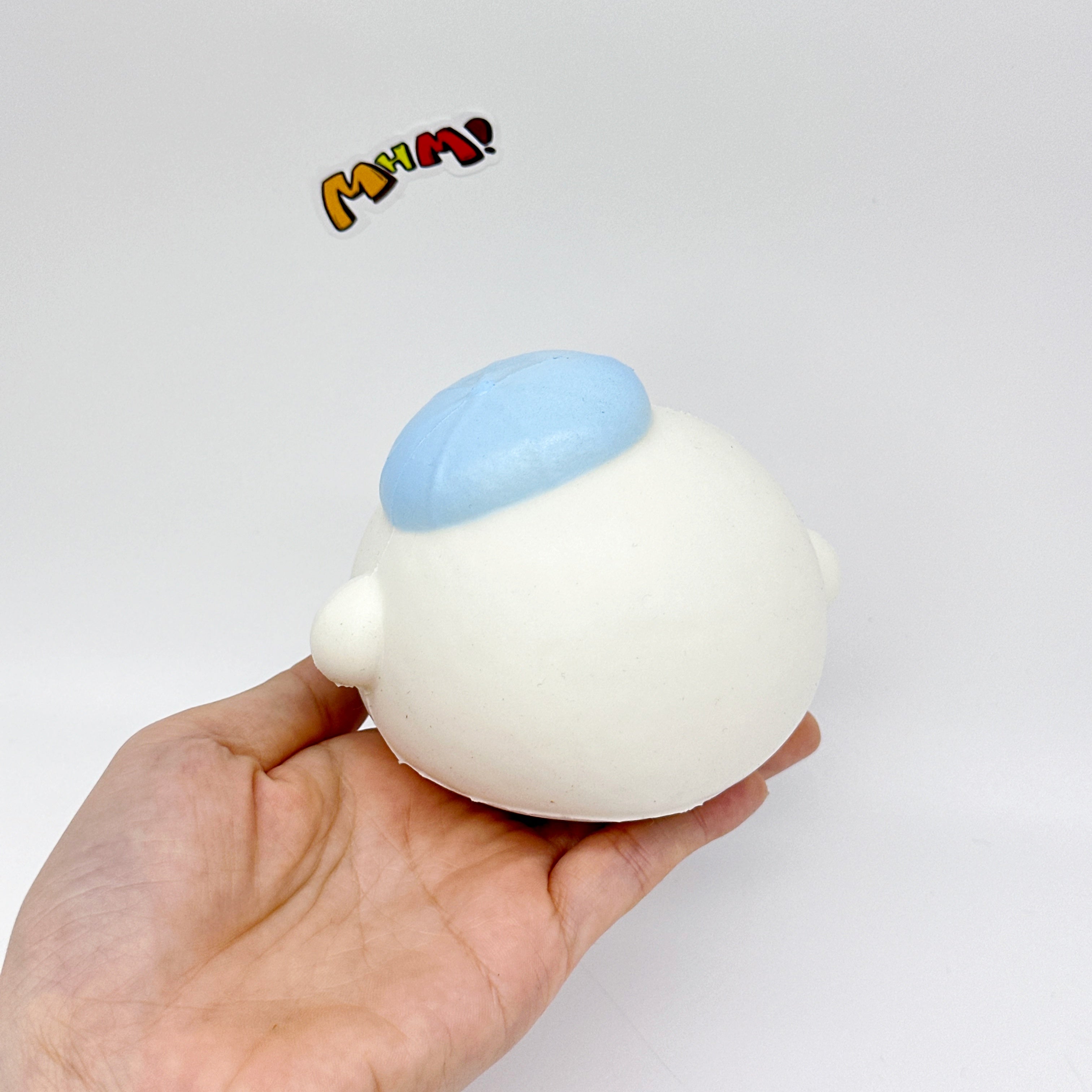☁️ Blue Beret Dazed Ball Squishy Slow-Rise