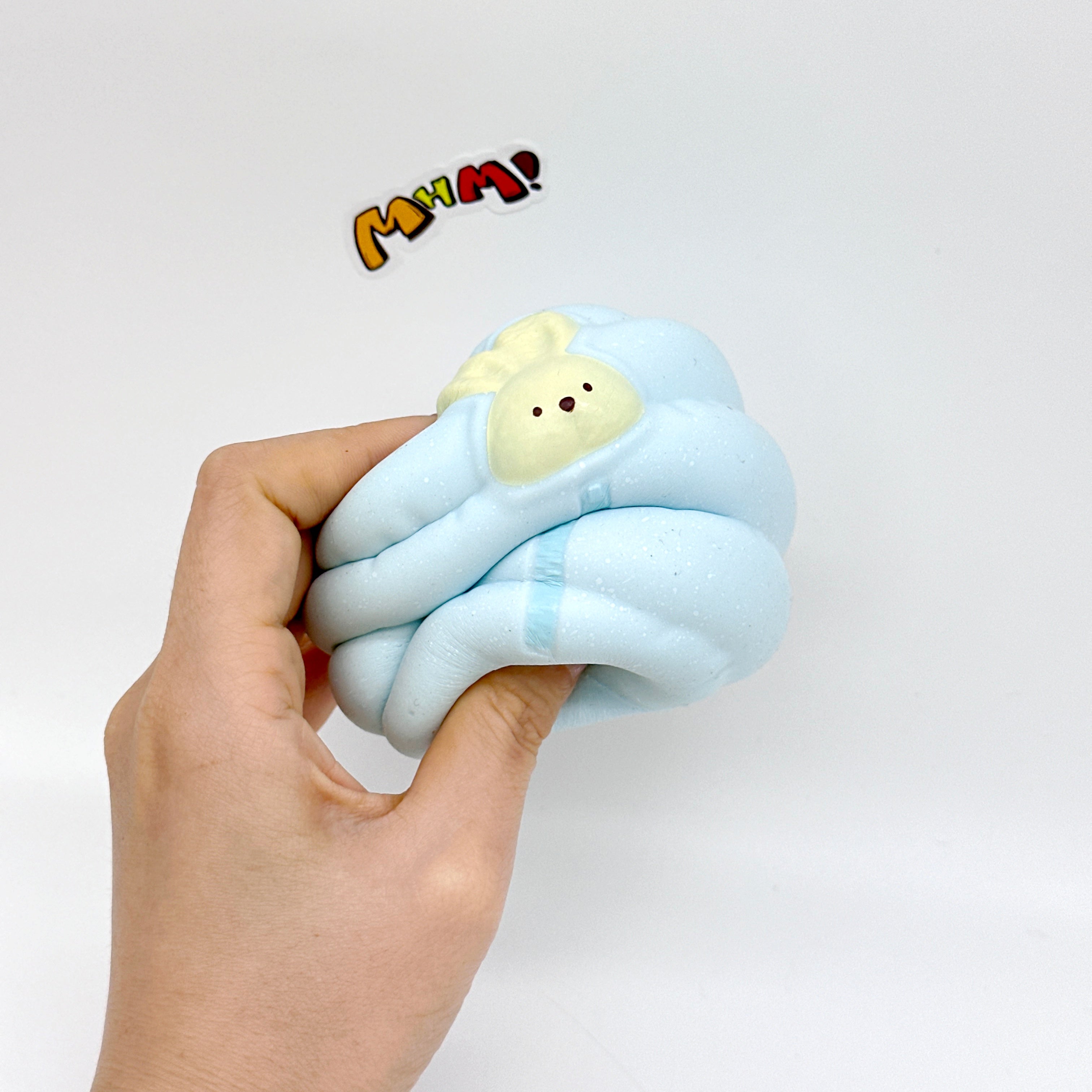 Sleepy Bunny in Sleeping Bag Squishy 🐰💤