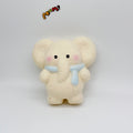 🐘🧣 Scarf Elephant Squishy - 4 Cute Bear Styles with Colorful Scarves Slow Rising Stress Relief Toy