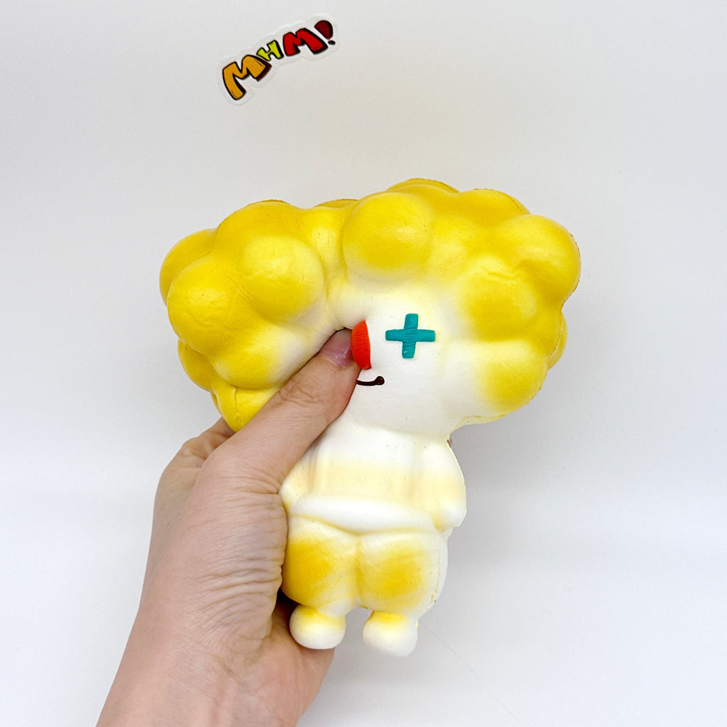 🤡 4 Colors Clown Squishy - Orange/Yellow/Green/Blue Cute Circus Slow Rising Stress Relief Toy