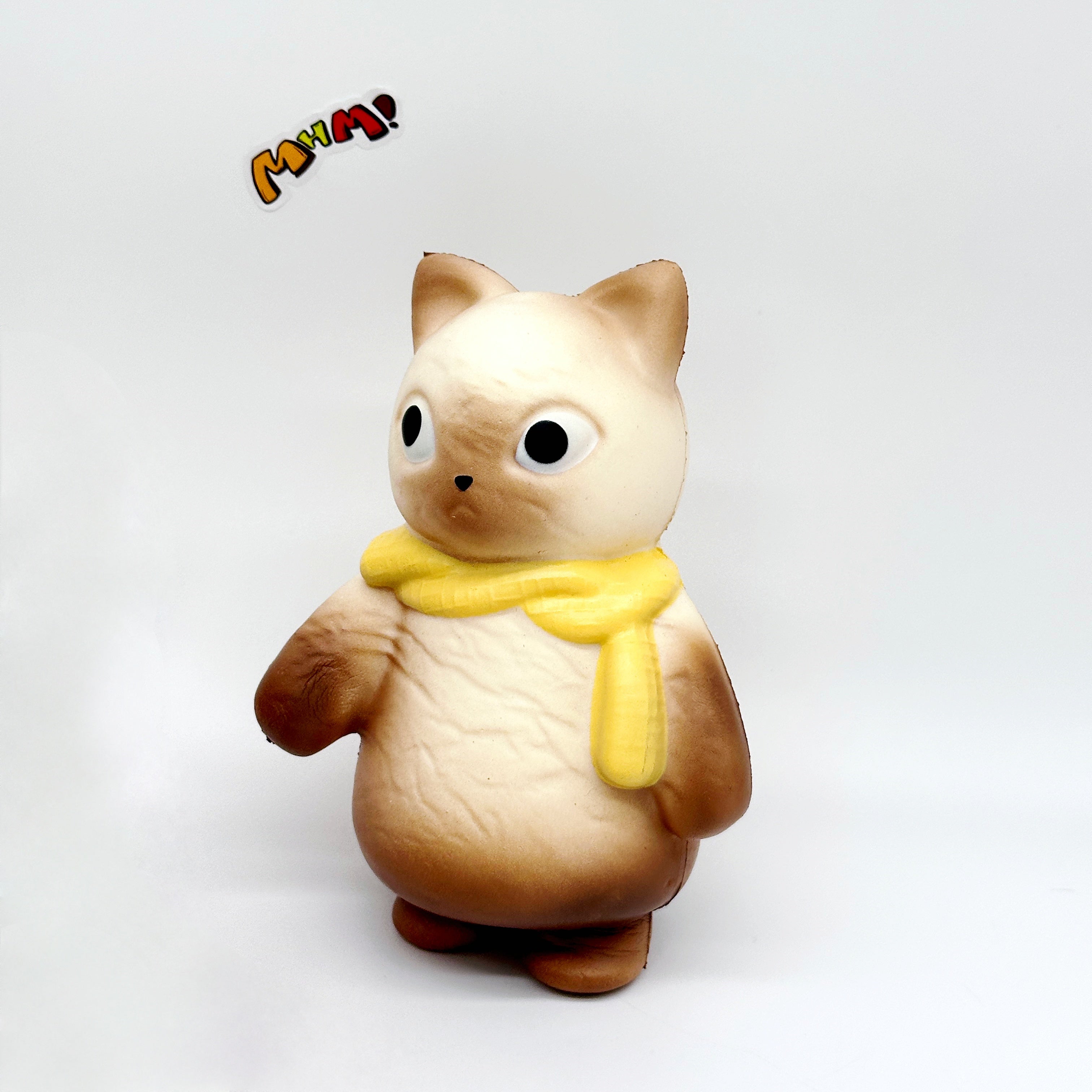 🐱🧣 Scarf Kitty Squishy - 4 Cute Cat Styles with Colorful Scarves Slow Rising Stress Relief Toy