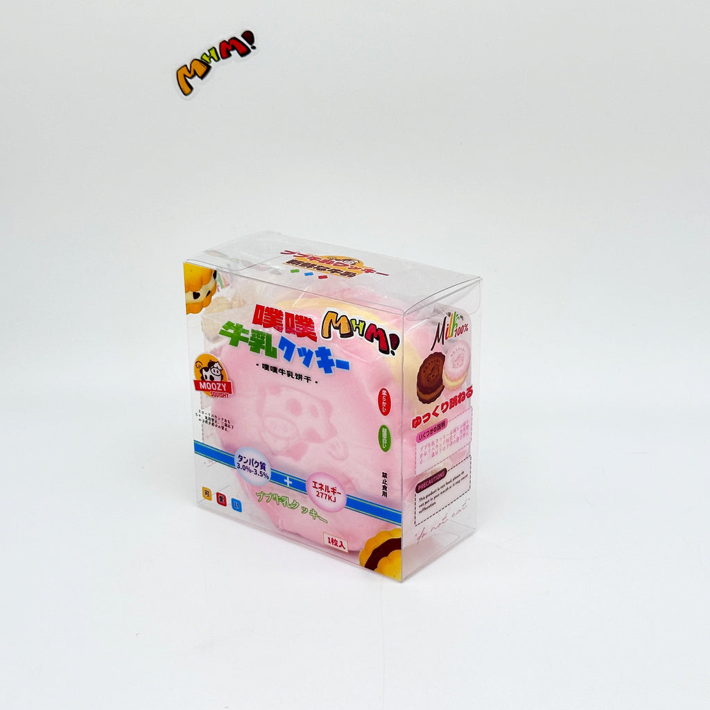 🐄 Puff Milk Sandwich Cookie Squishy | Cute Japanese Snack Slow Rising Stress Relief Toy 🍪