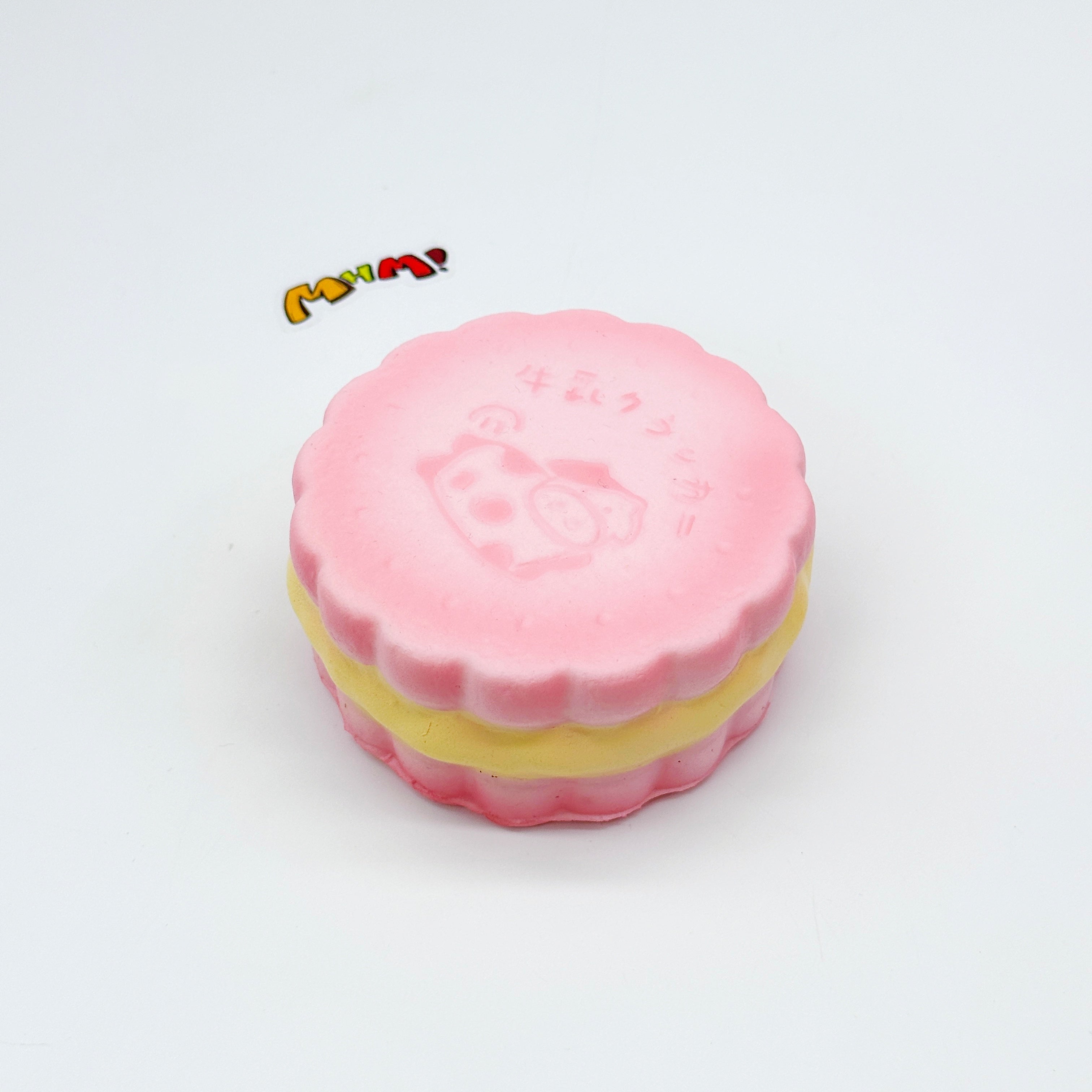 🐄 Puff Milk Sandwich Cookie Squishy | Cute Japanese Snack Slow Rising Stress Relief Toy 🍪