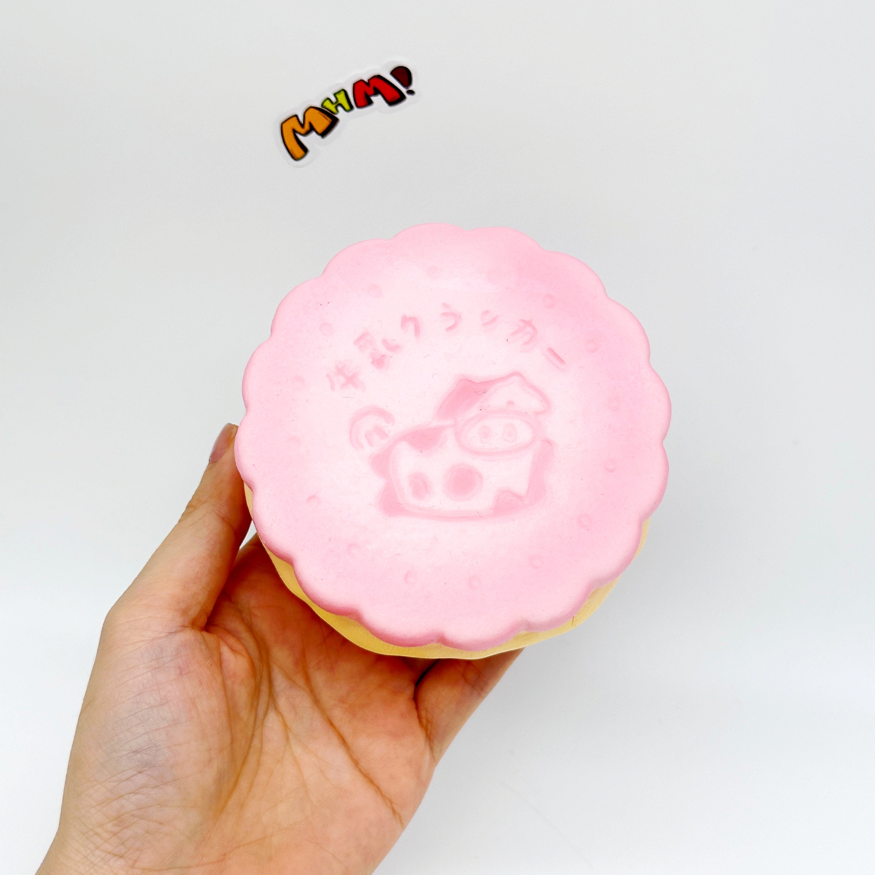 🐄 Puff Milk Sandwich Cookie Squishy | Cute Japanese Snack Slow Rising Stress Relief Toy 🍪