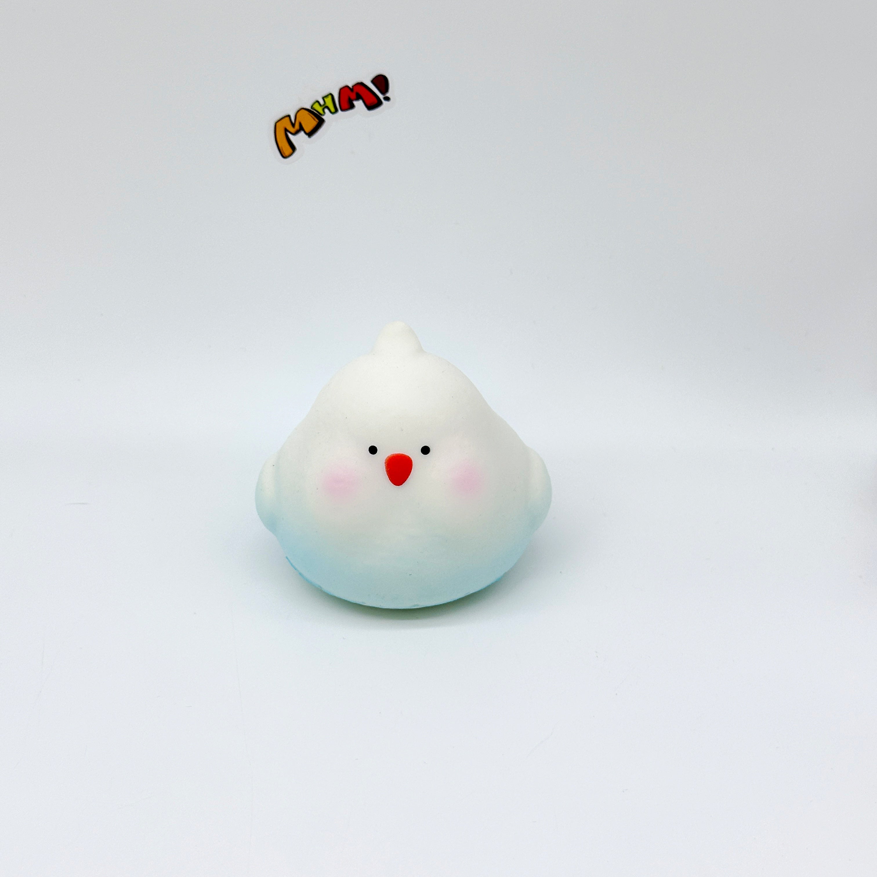 🐦 Cockatiel Squishy - Blue & Yellow Cute Parrot Slow Rising Stress Relief Toy