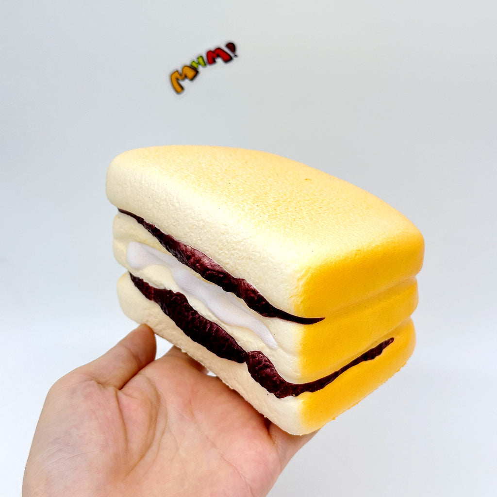 🍞 Purple Rice Bread Squishy | Cute Asian Snack Slow Rising Stress Relief Toy 🧈