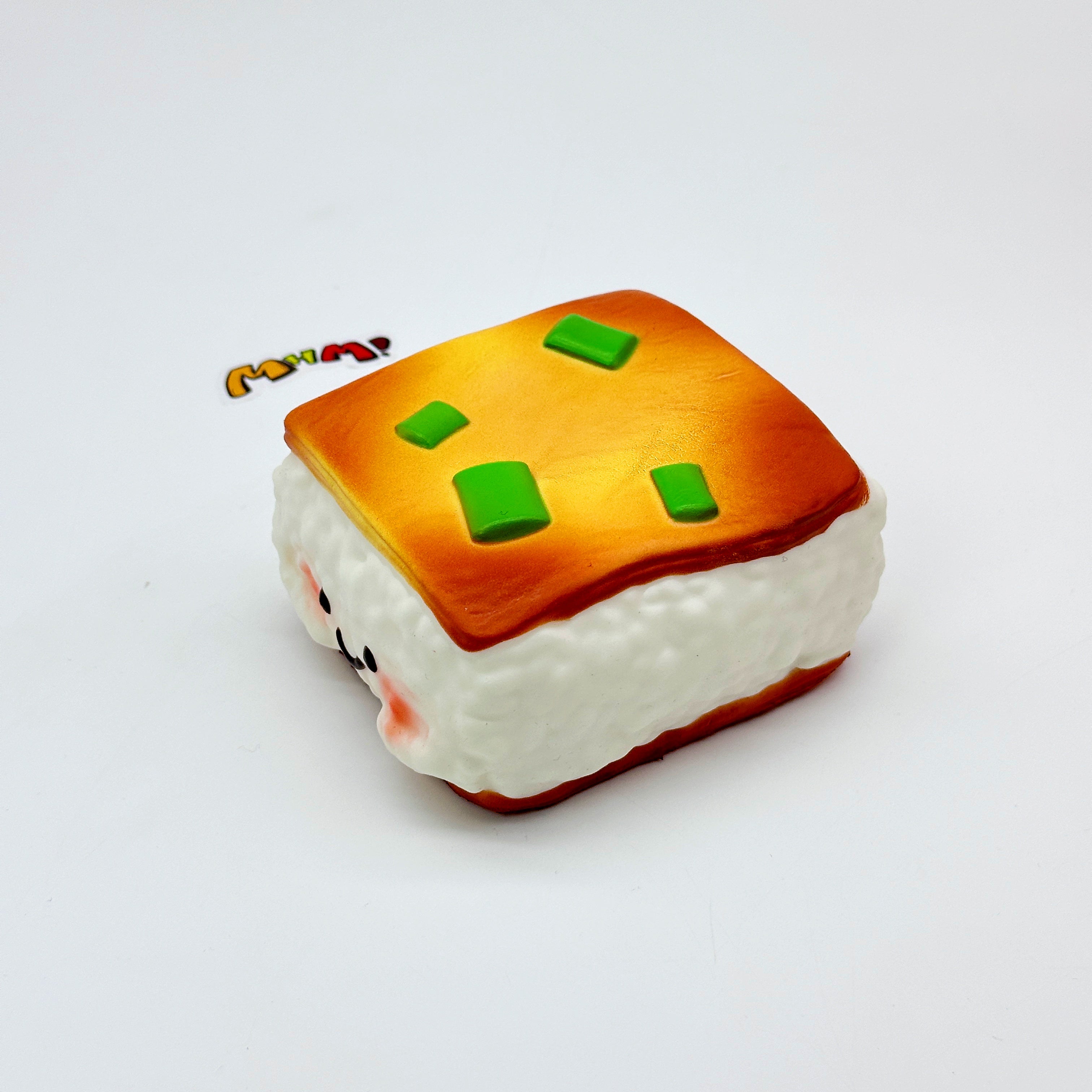 🥞 Sanxian Doupi Squishy | Cute Chinese Snack Slow Rising Stress Relief Toy 🍚