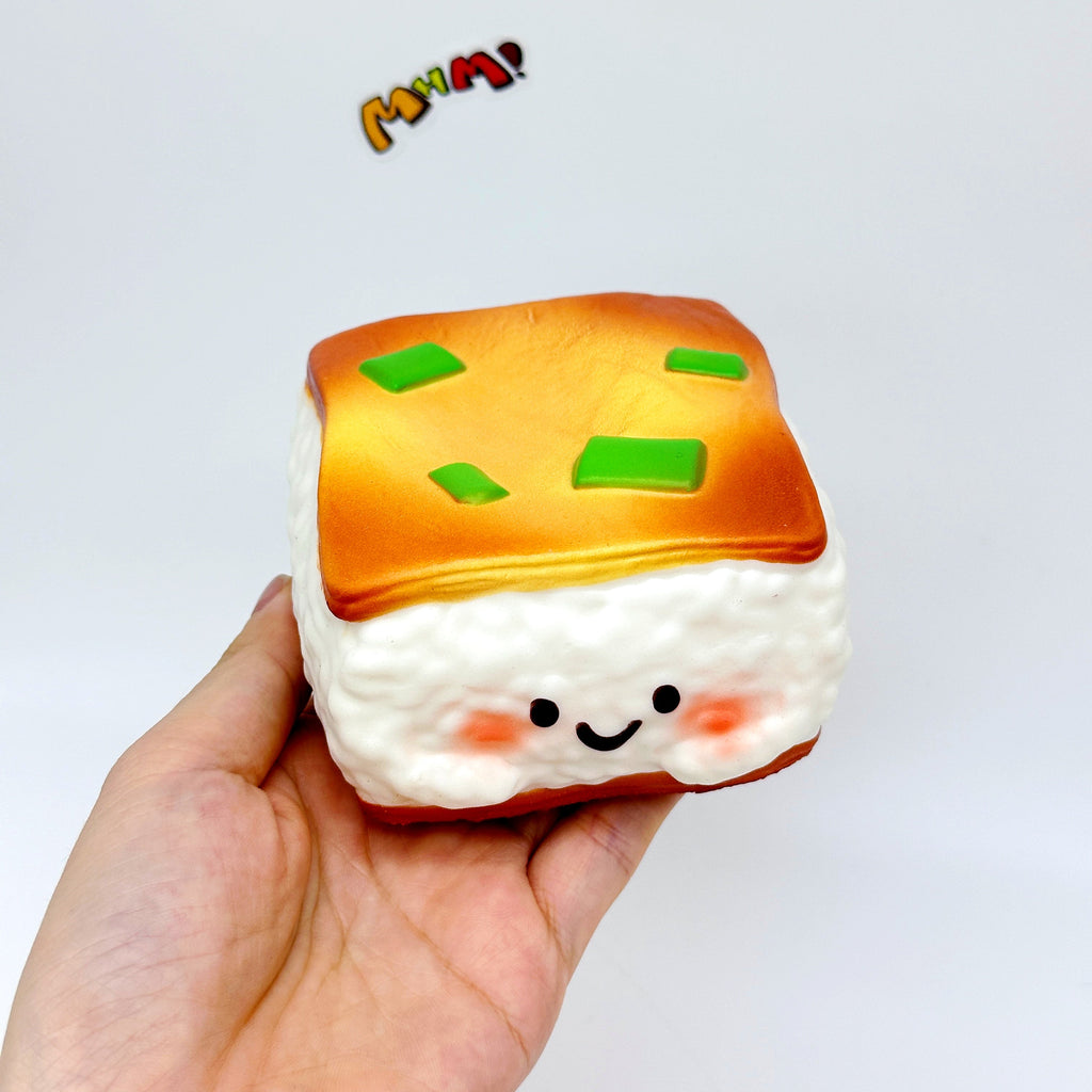 🥞 Sanxian Doupi Squishy | Cute Chinese Snack Slow Rising Stress Relief Toy 🍚