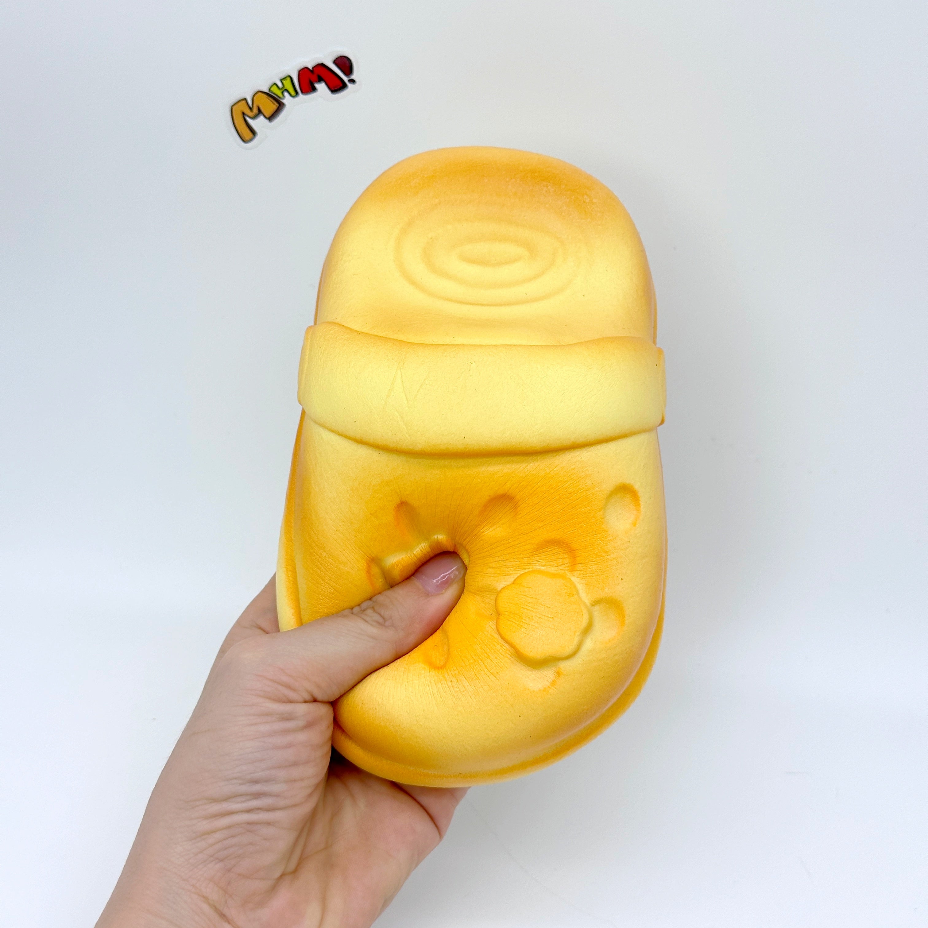 🍞 Bread Crocs Slipper Squishy 🥿 | Cute Food-Shaped Slow Rising Stress Relief Toy