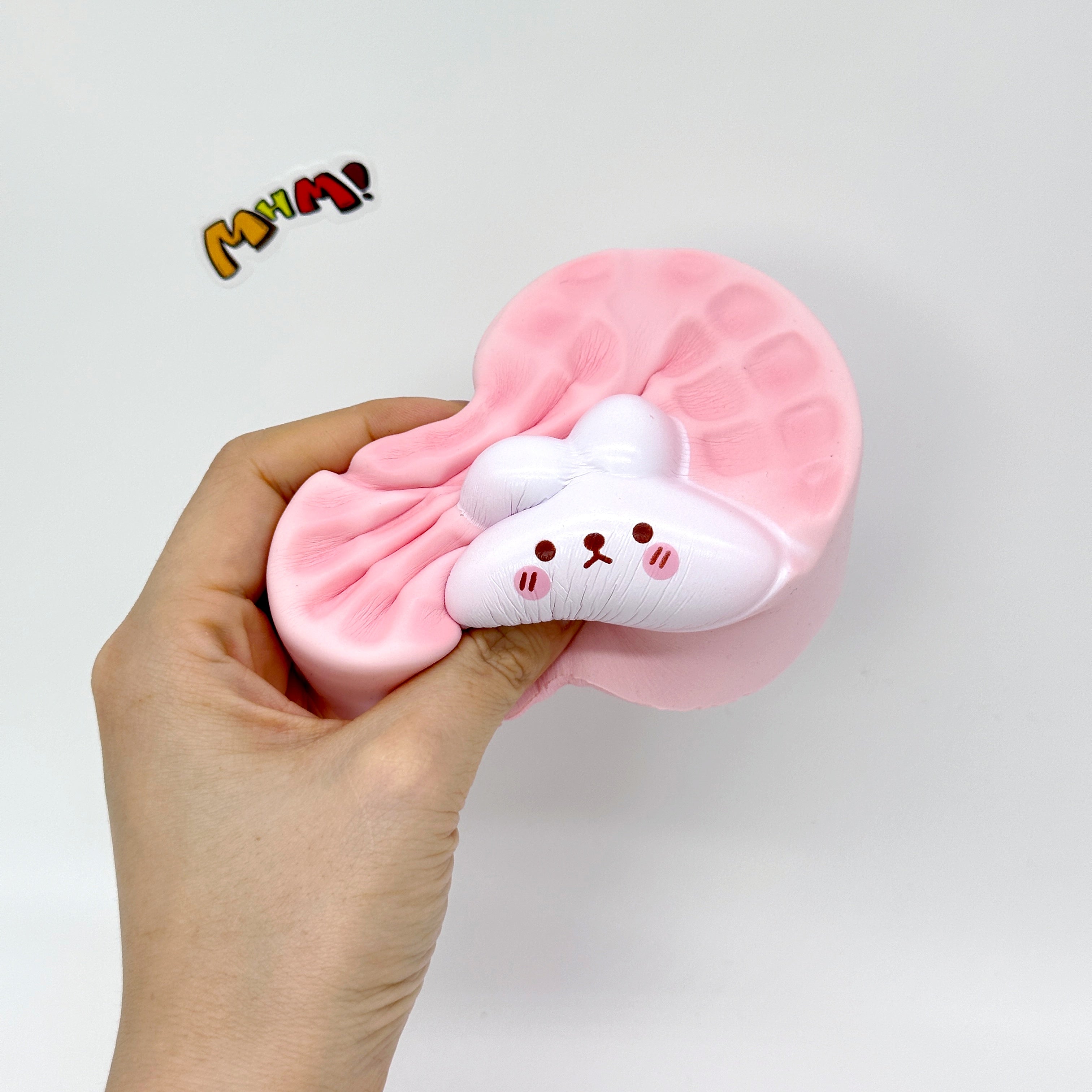 🧇 Bunny & Bear Waffle Squishy | Cute Animal Waffle Slow Rising Stress Relief Toy🐰🐻