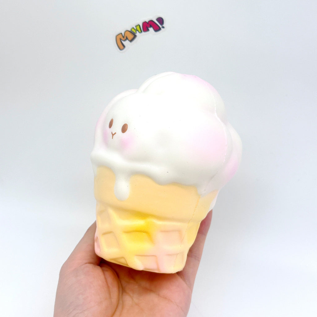 🍦 Ice Cream Bunny Squishy | Cute Rabbit Ice Cream Slow Rising Stress Relief Toy 🐰