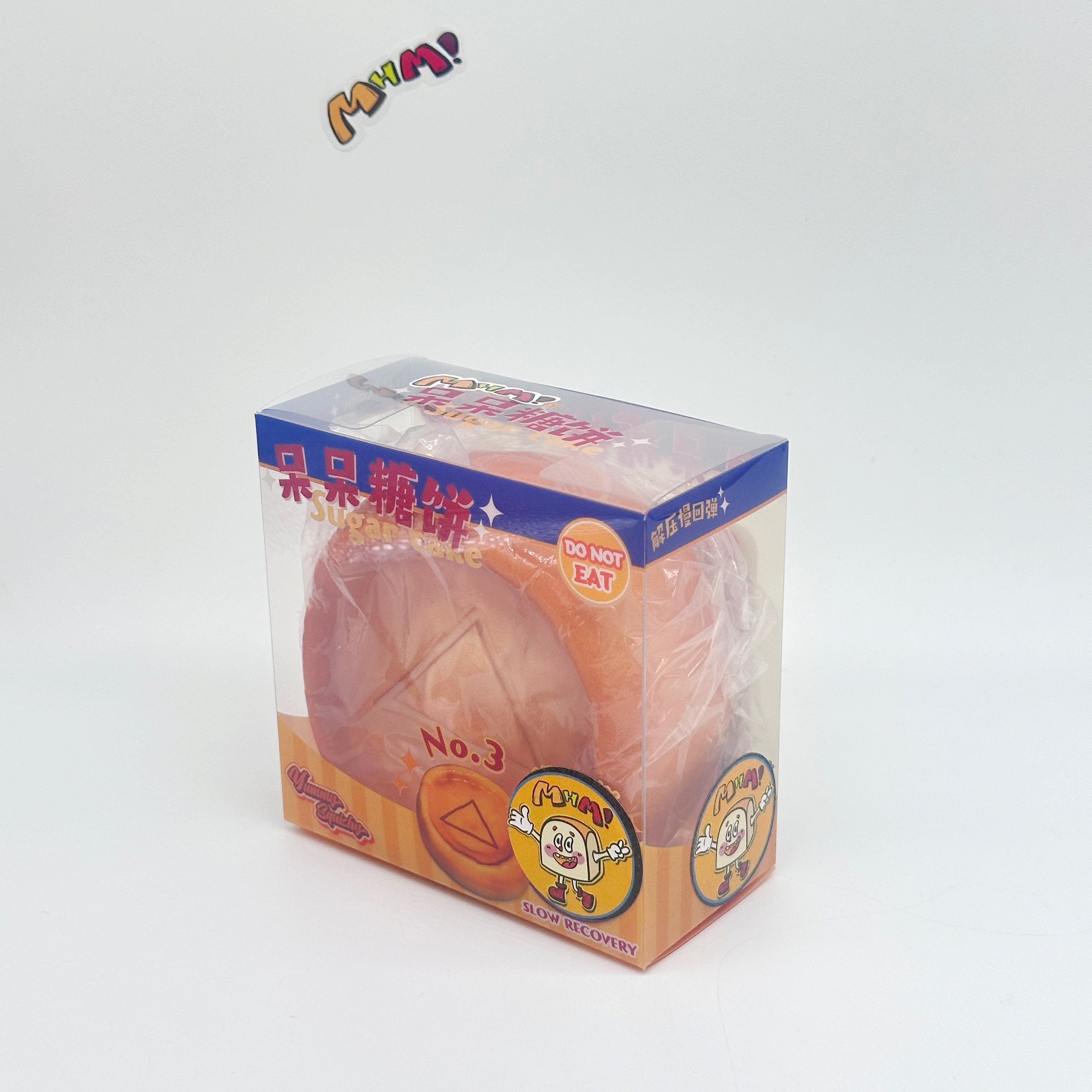 🍯 Caramel Dalgona Candy Squishy | Triangle Pattern Sugar Honeycomb Slow Rising Stress Relief Toy