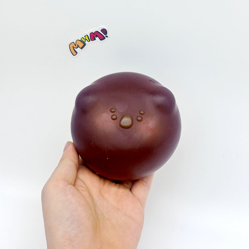 🍡🐨 Koala Daifuku Squishy - Vanilla & Chocolate Cute Mochi Slow Rising Stress Relief Toy