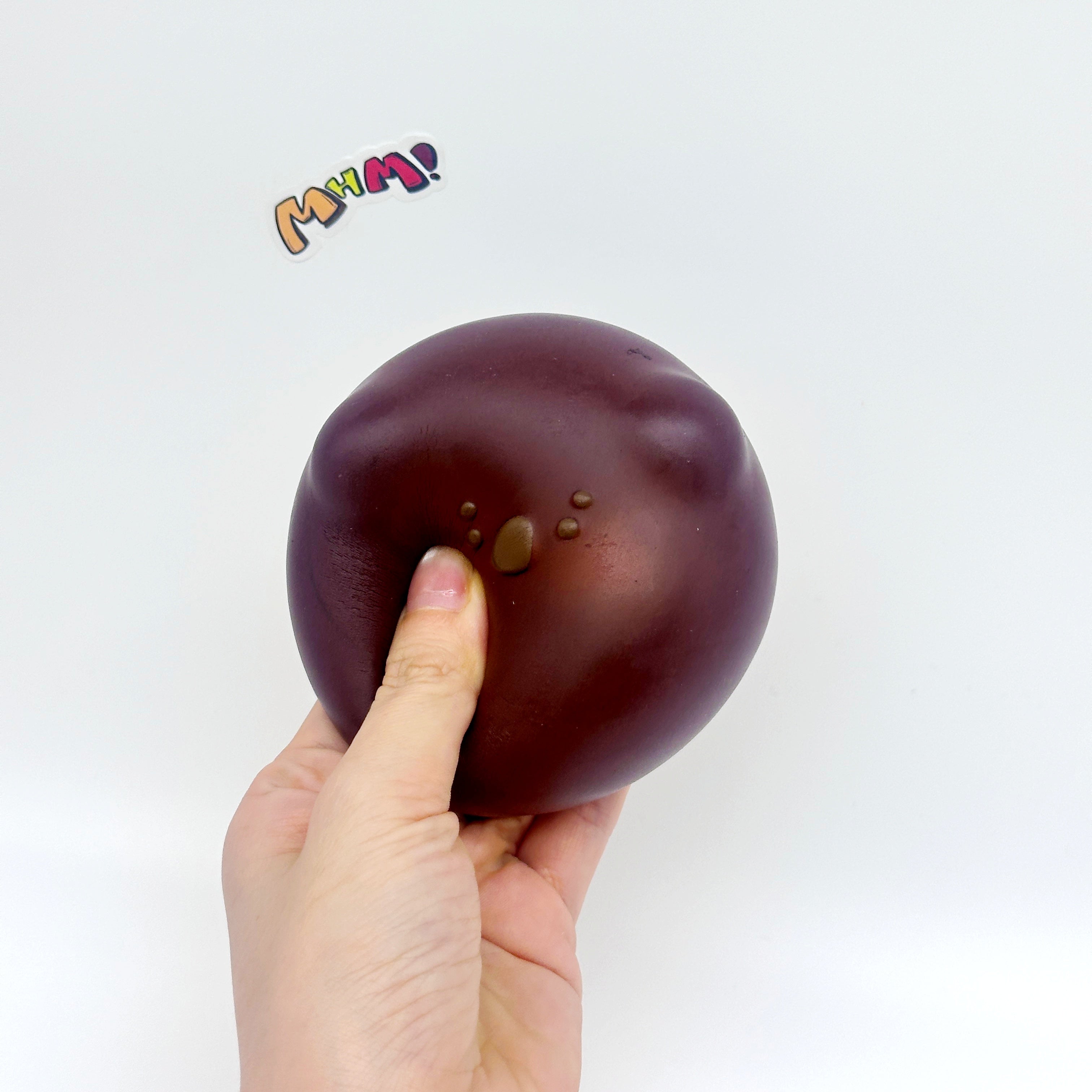 🍡🐨 Koala Daifuku Squishy - Vanilla & Chocolate Cute Mochi Slow Rising Stress Relief Toy