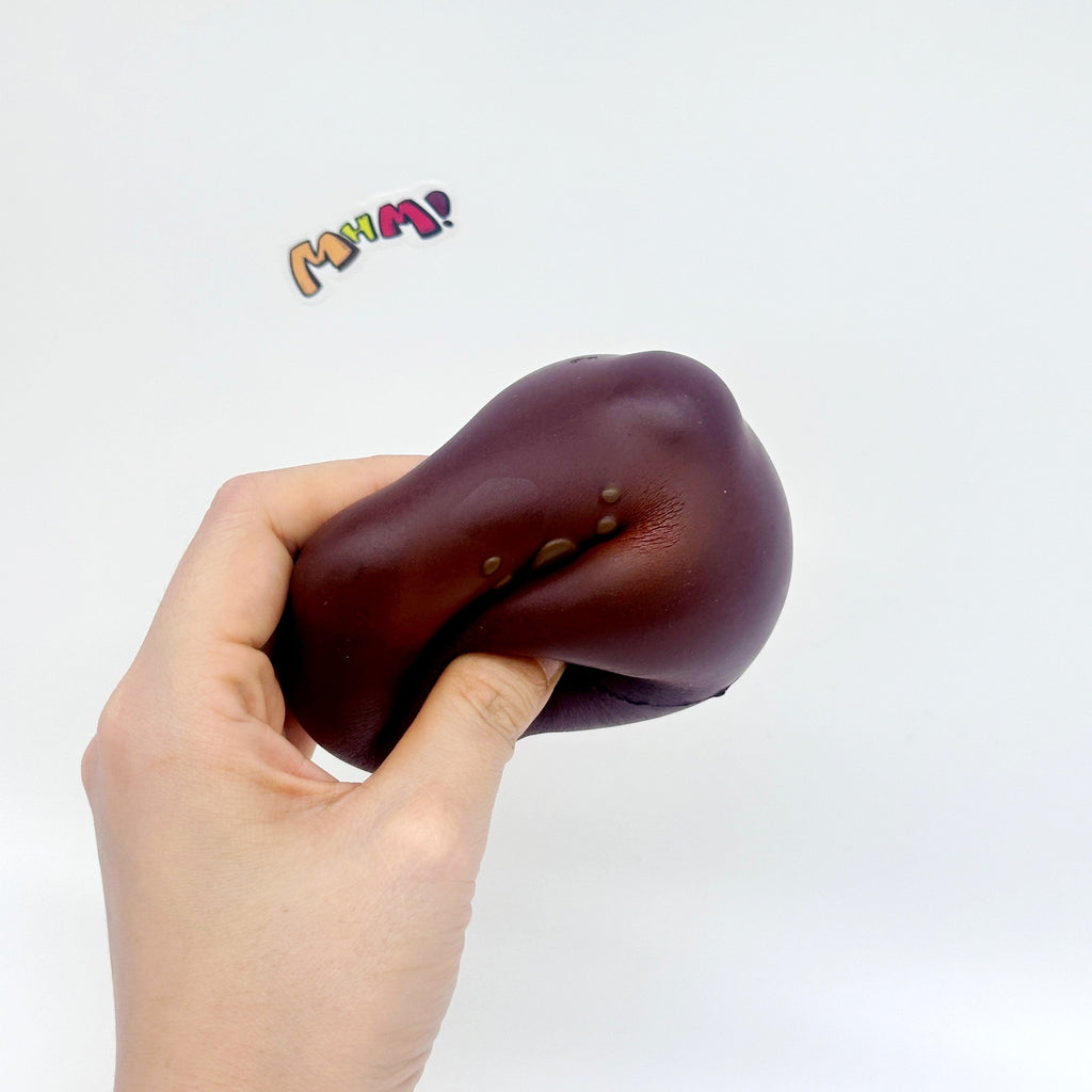 🍡🐨 Koala Daifuku Squishy - Vanilla & Chocolate Cute Mochi Slow Rising Stress Relief Toy