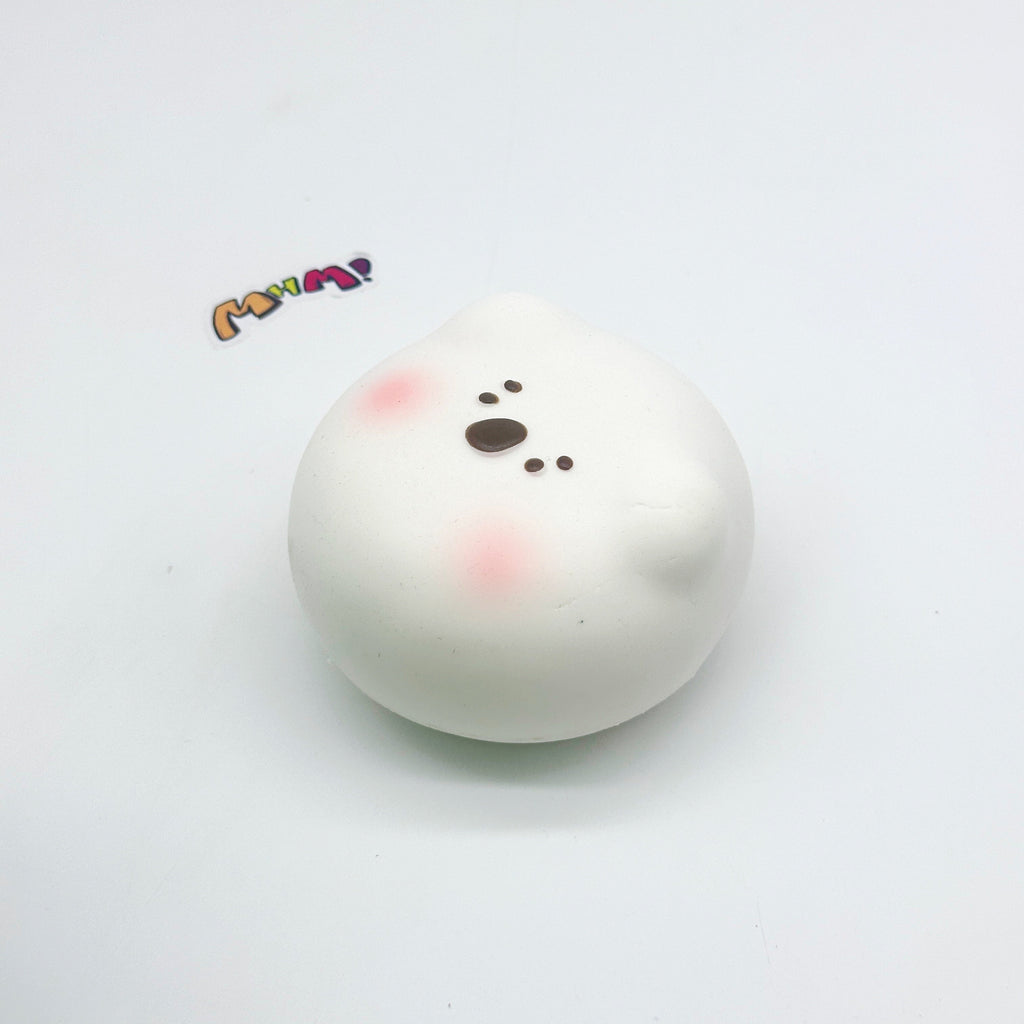 🍡🐨 Koala Daifuku Squishy - Vanilla & Chocolate Cute Mochi Slow Rising Stress Relief Toy