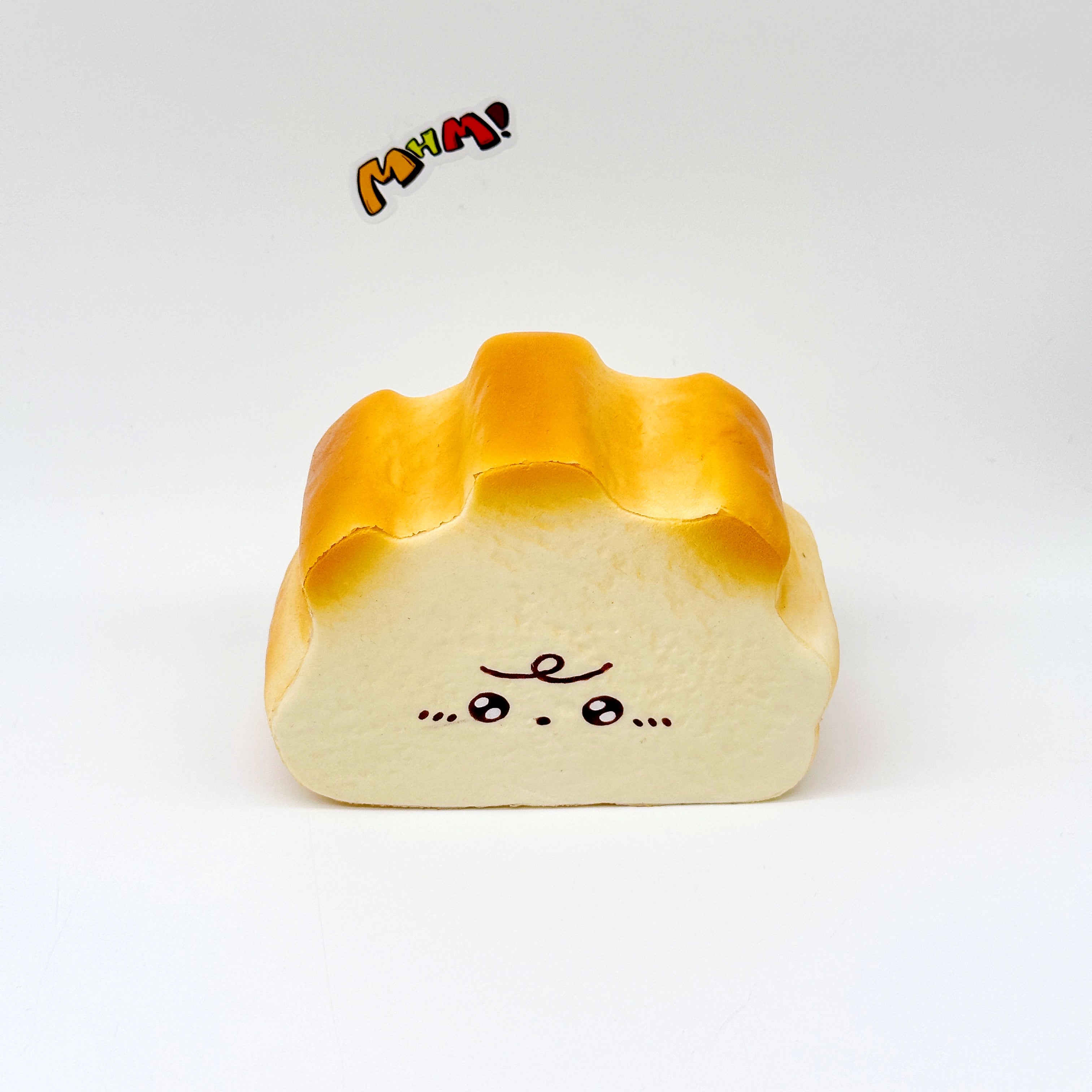 🍞 Milk Haas Bread Squishy - Chocolate Brown & Original Bread Yellow Slow Rising Stress Relief Toy