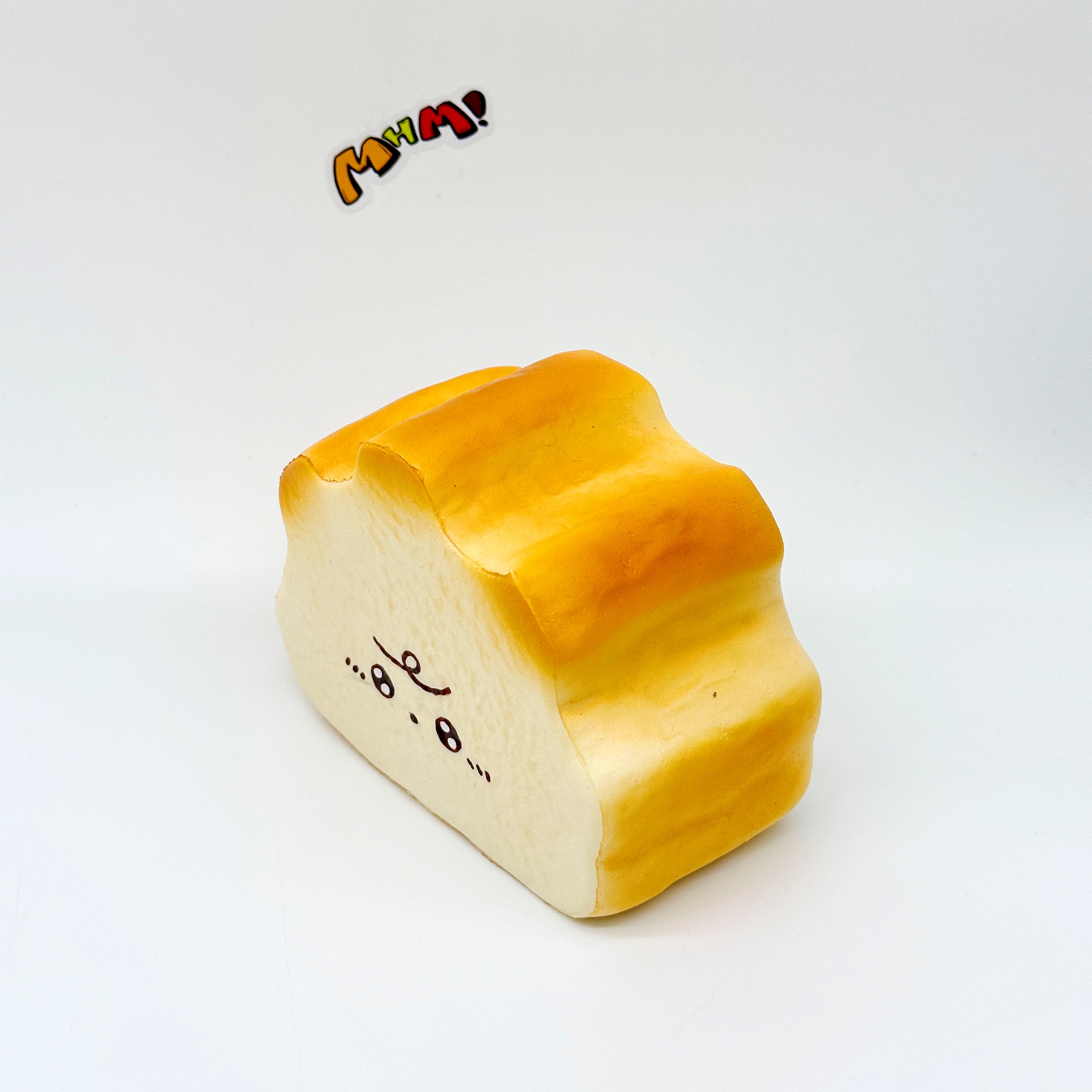 🍞 Milk Haas Bread Squishy - Chocolate Brown & Original Bread Yellow Slow Rising Stress Relief Toy