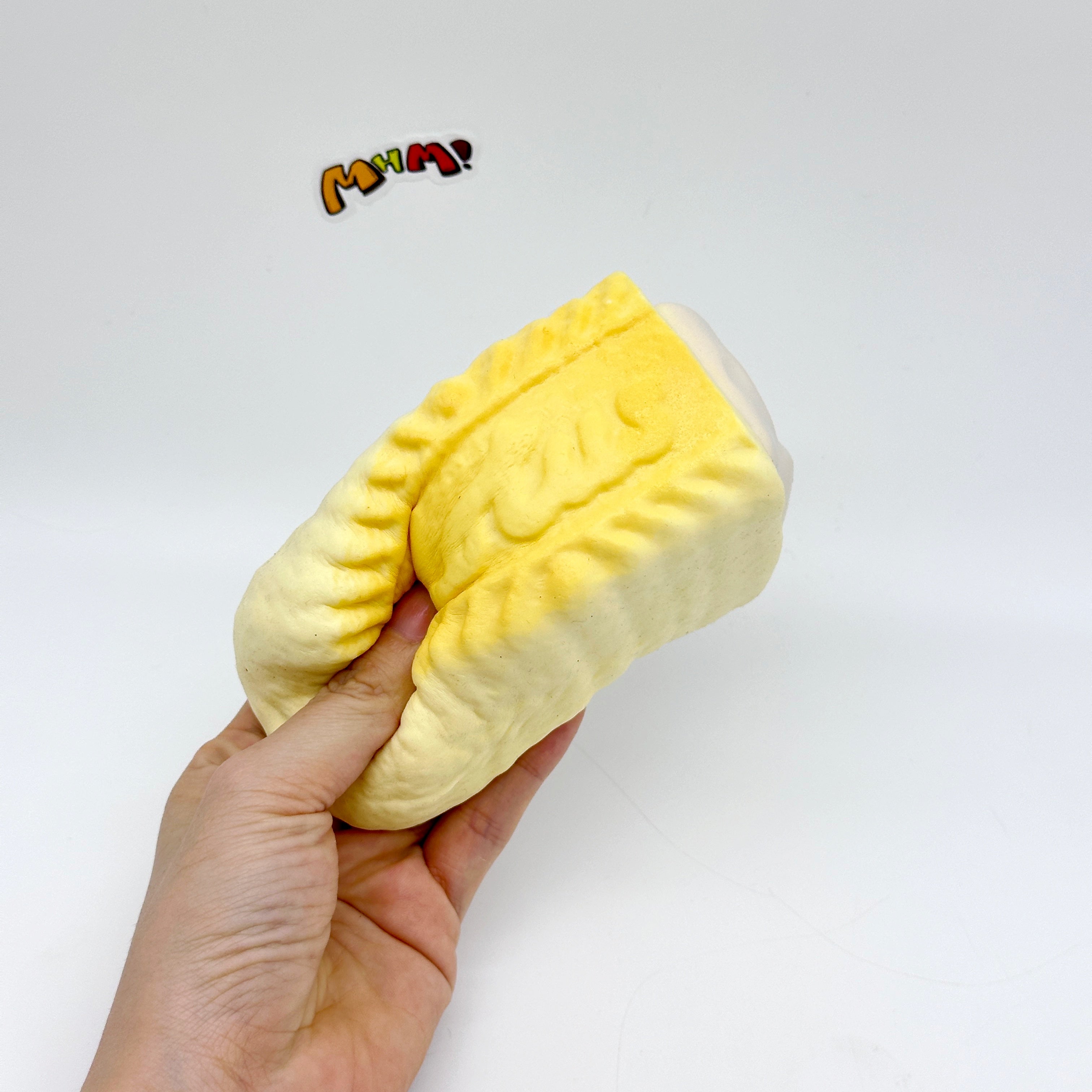 🥛 Thick Cream Filled Milk Biscuit Squishy | Snack Themed Slow Rising Stress Relief Toy