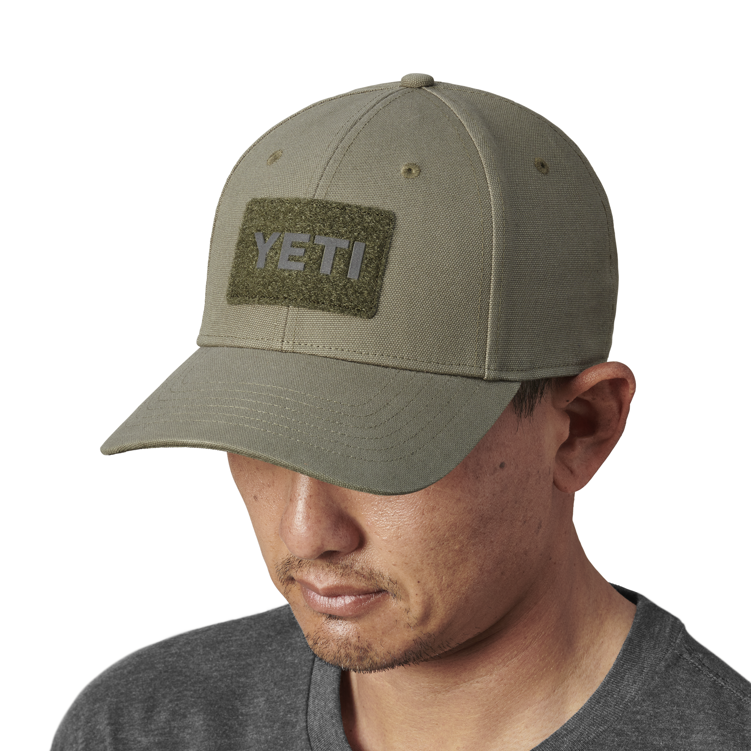 YETI® Velcro Badge Hat Highlands Olive