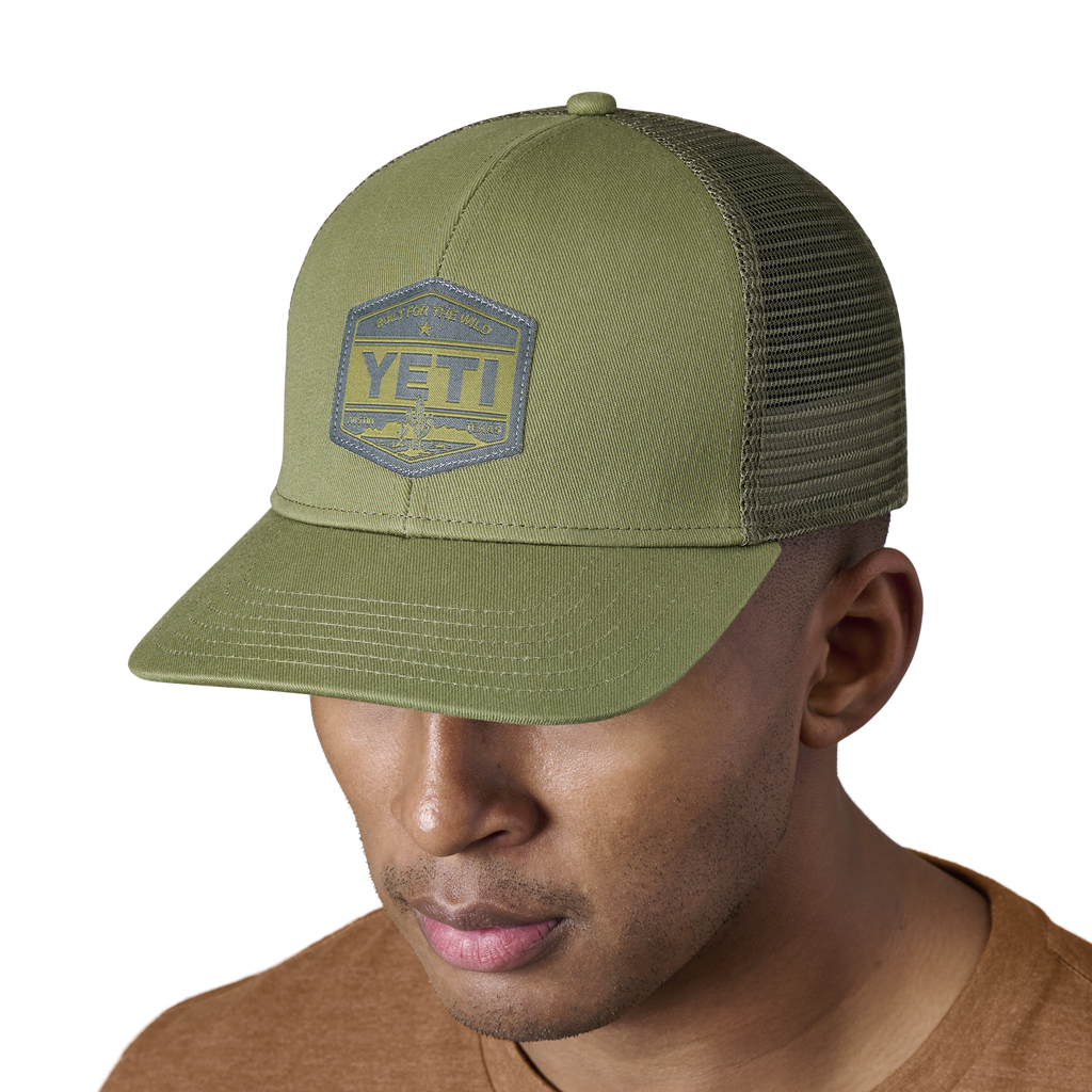 Trucker Hat Dark Moss