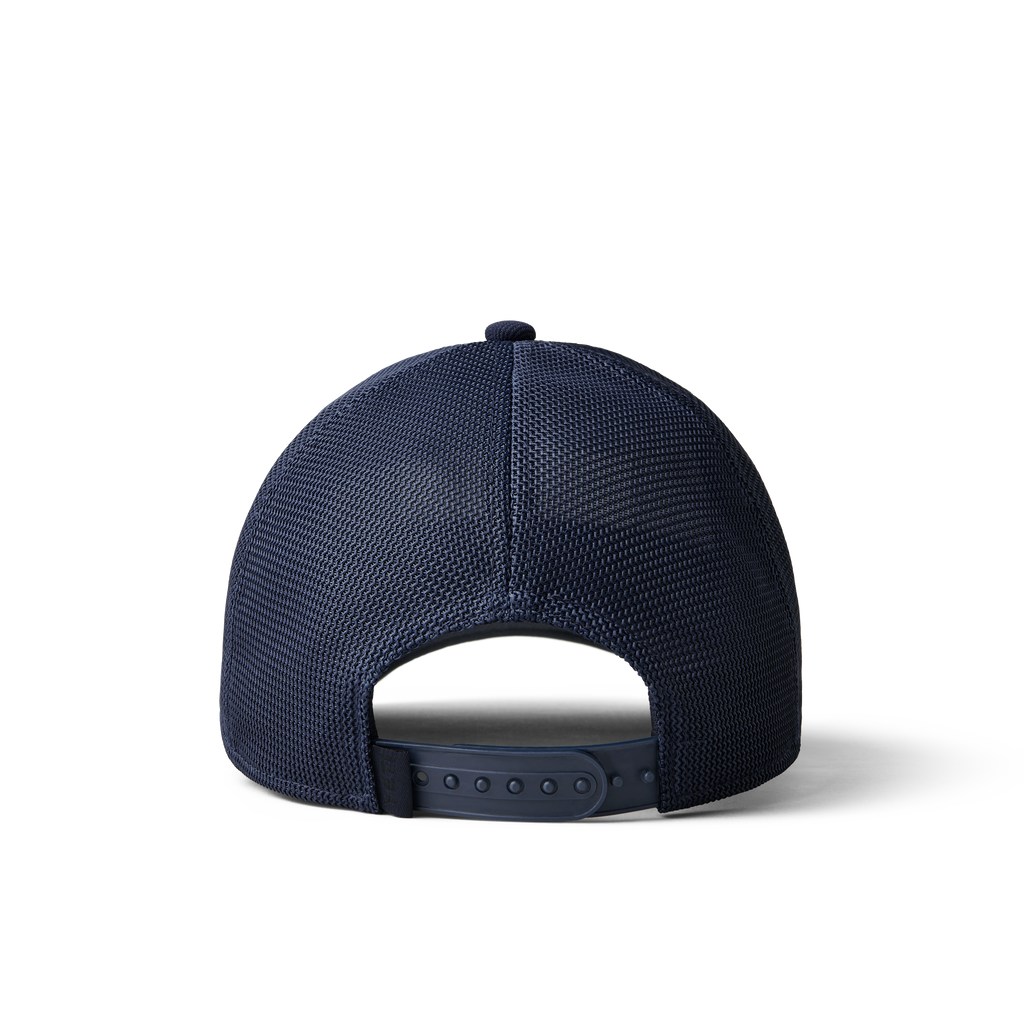 Core Patch Trucker Hat Navy on Navy