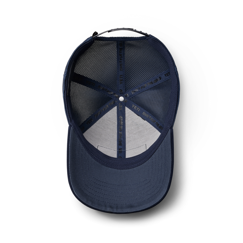 Core Patch Trucker Hat Navy on Navy