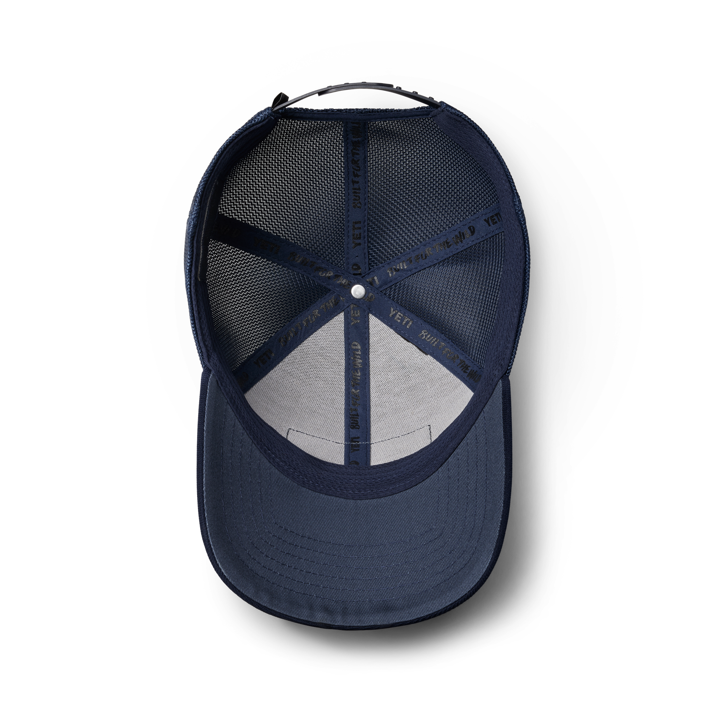 Core Patch Trucker Hat Navy on Navy