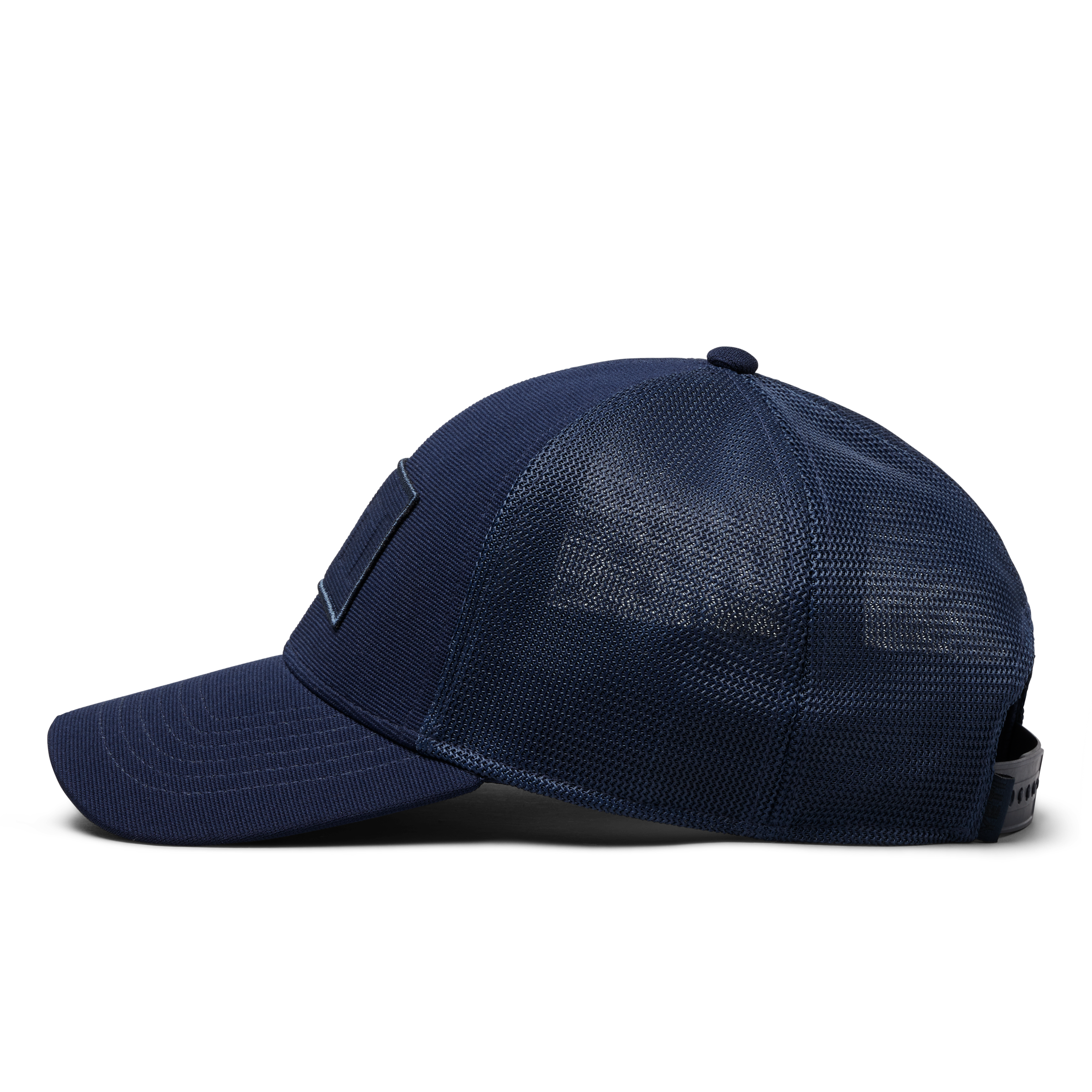 Core Patch Trucker Hat Navy on Navy