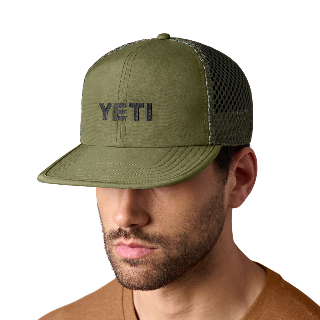 Logo Performance Hat Olive