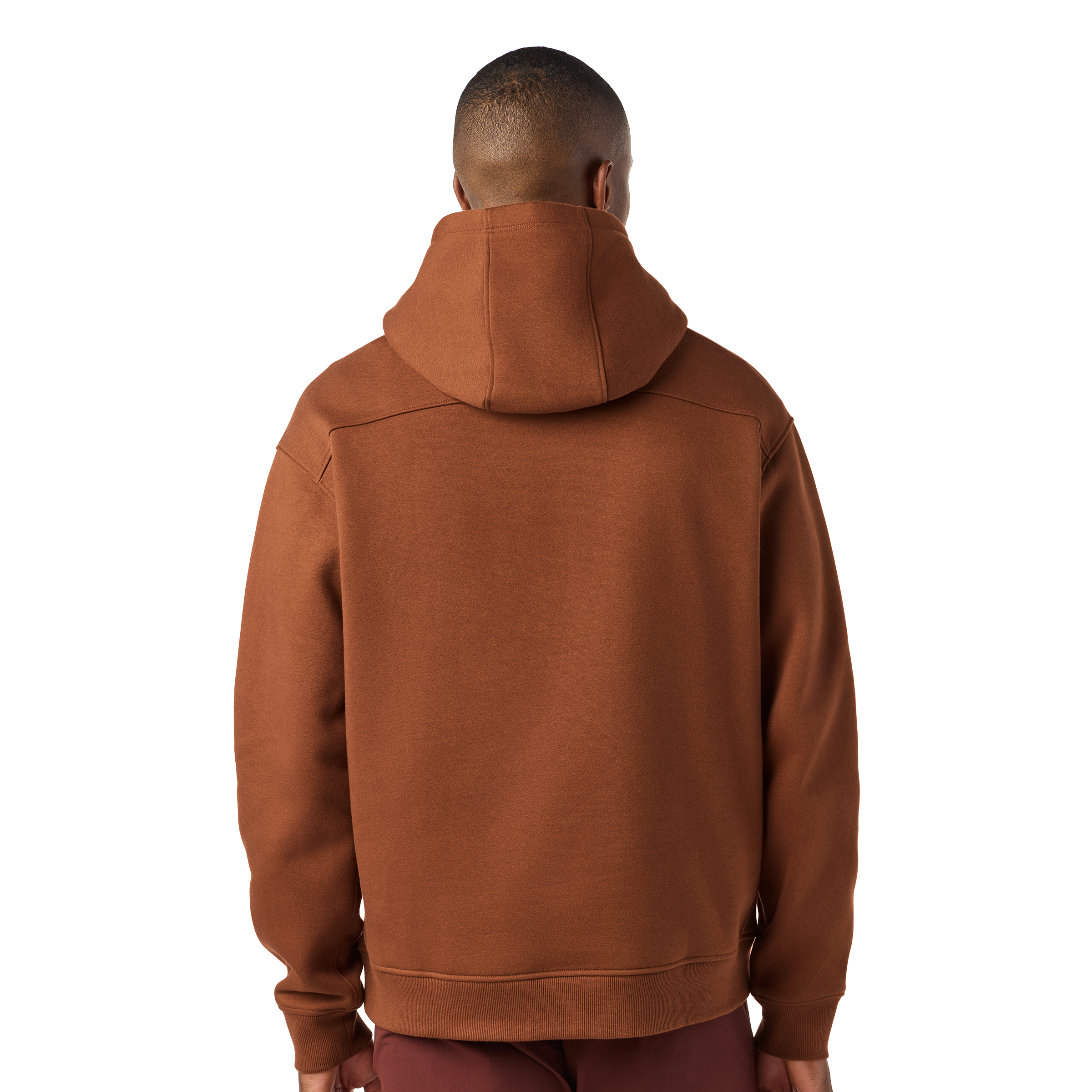 YETI® Logo Fleece Hoodie Rust