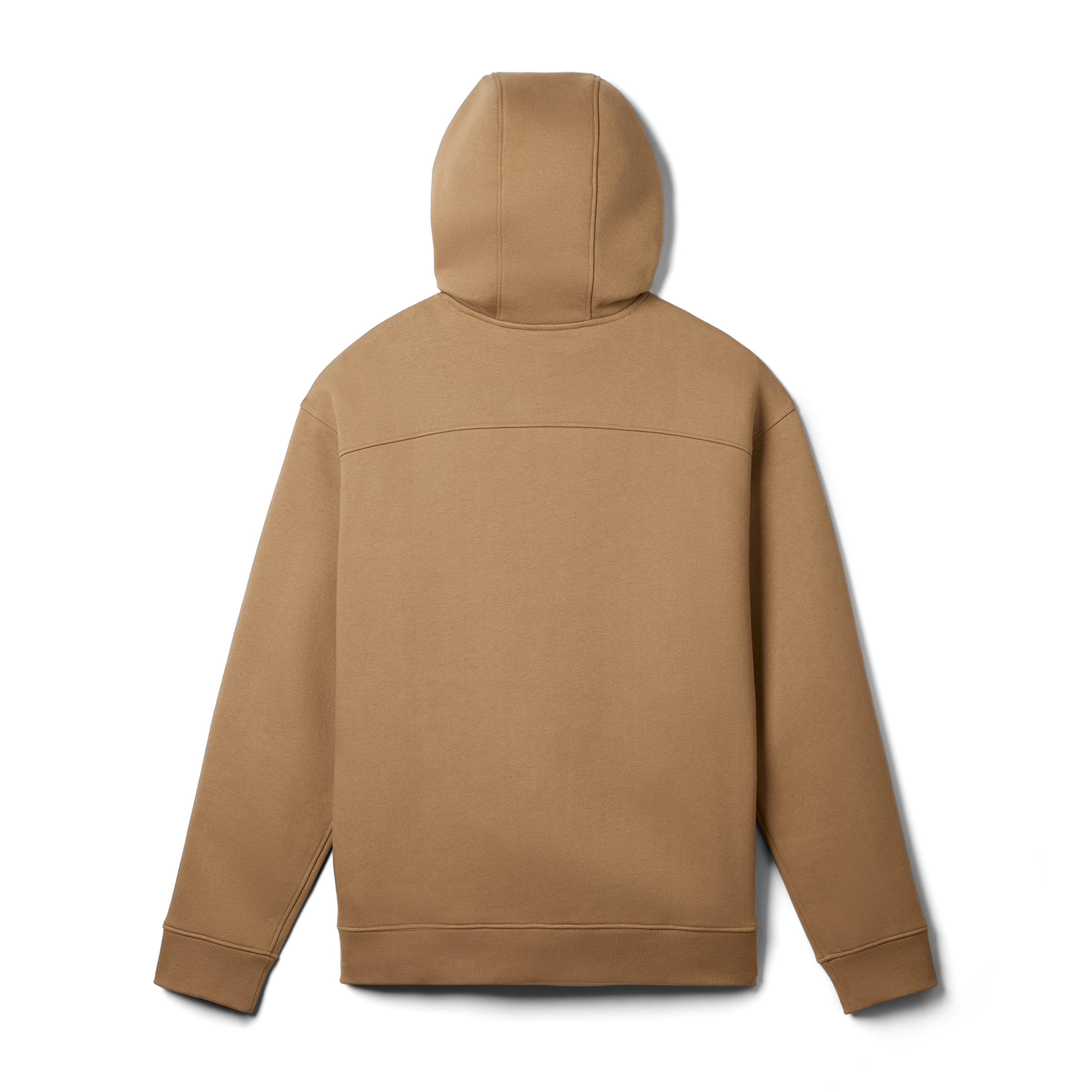 Built For The Wild Badge Fleece Hoodie Brush Brown