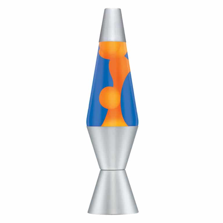 14.5” LAVA Lamp – Orange/Blue/Silver