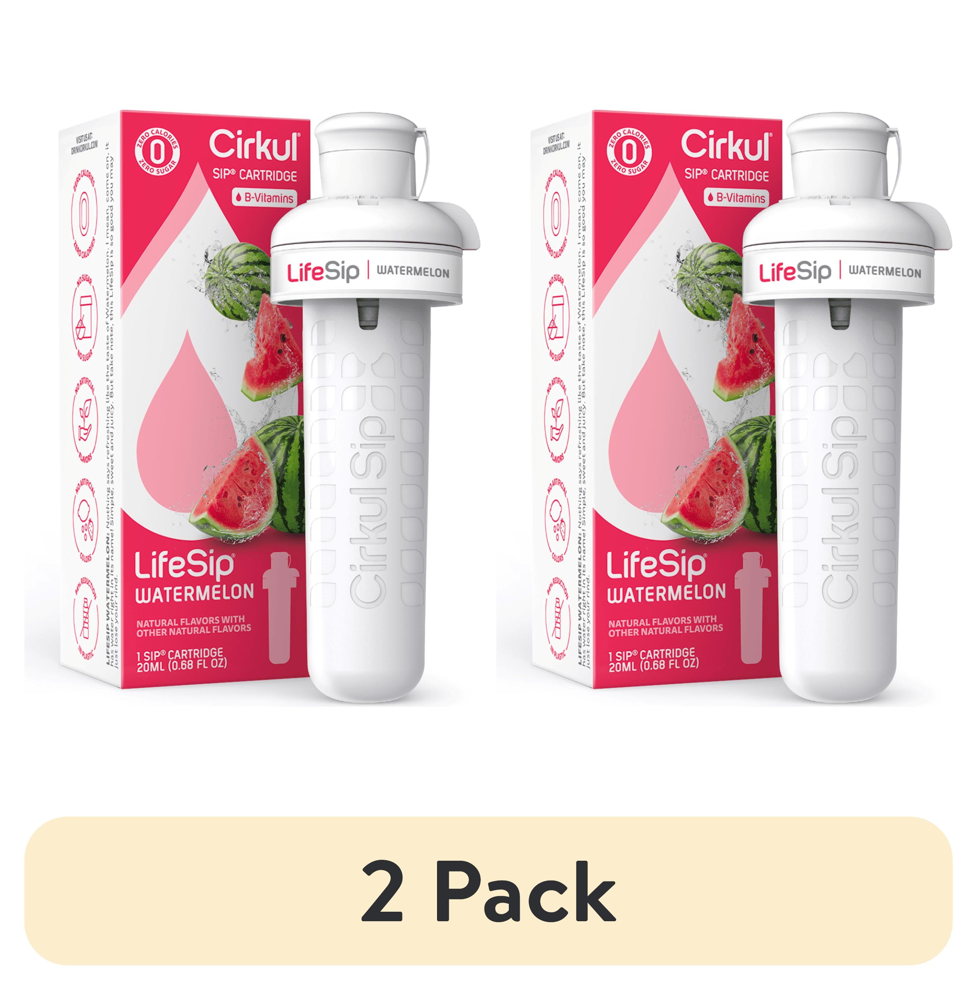 (2 pack)   Watermelon Flavor Cartridge, Drink Mix, 1-Pack
