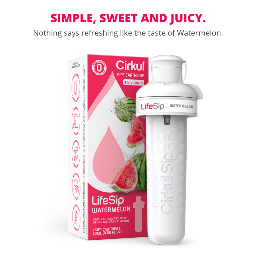(2 pack)   Watermelon Flavor Cartridge, Drink Mix, 1-Pack