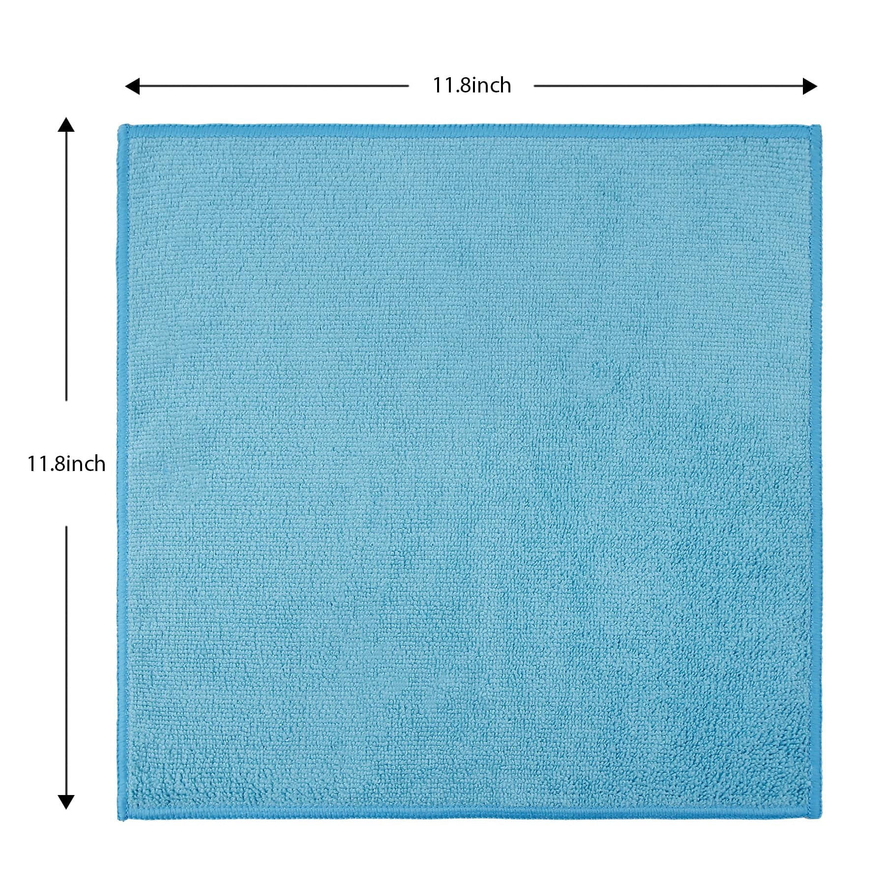 Clean Microfiber Cleaning Cloth, 16in*16in, 12 Pack Ultra-Thick Cleaning Rags, Super Absorbent, Lint Free &amp; Streak Free Cleaning Towels For Car, House, Kitchen, Office