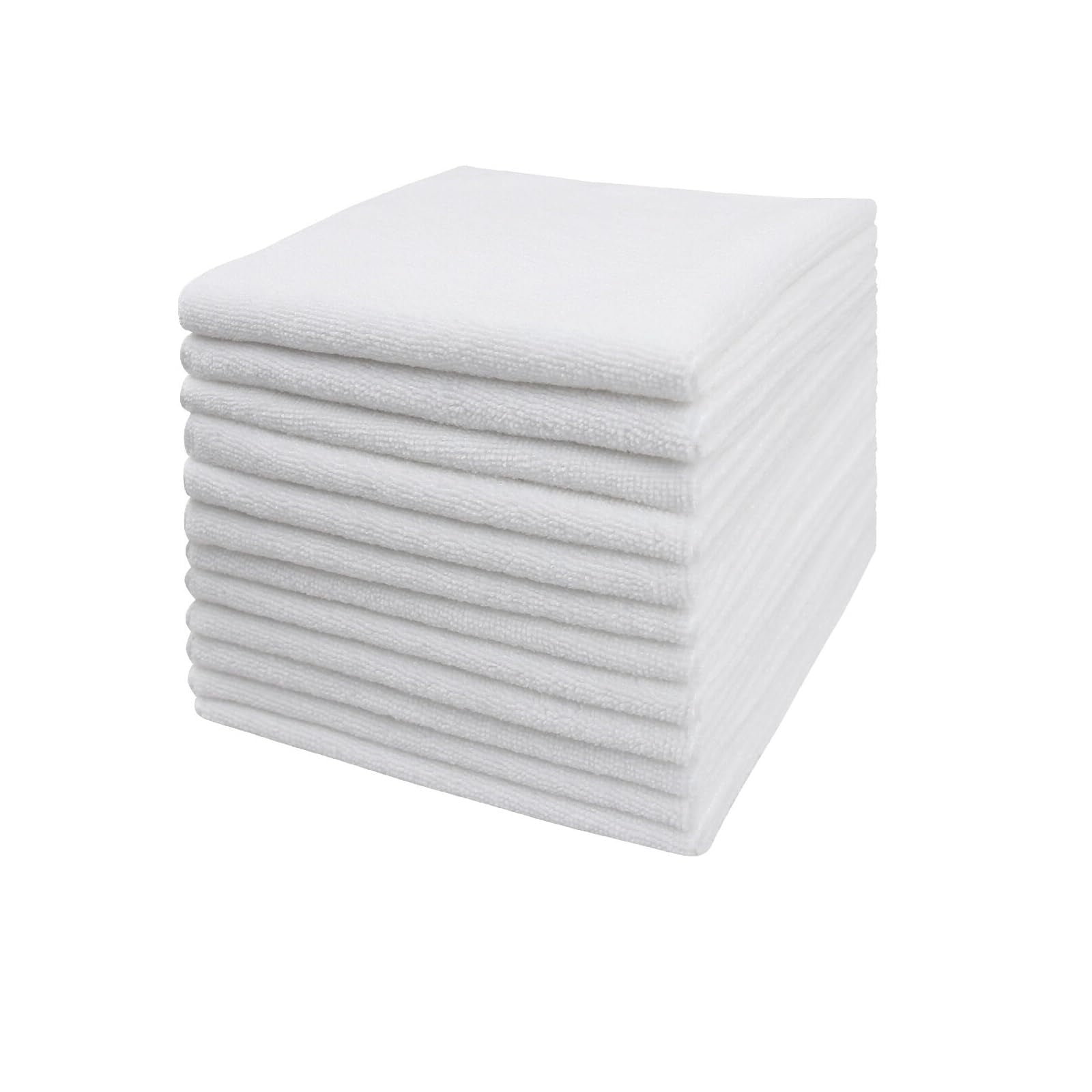 Clean Microfiber Cleaning Cloth, 16in*16in, 12 Pack Ultra-Thick Cleaning Rags, Super Absorbent, Lint Free &amp; Streak Free Cleaning Towels For Car, House, Kitchen, Office