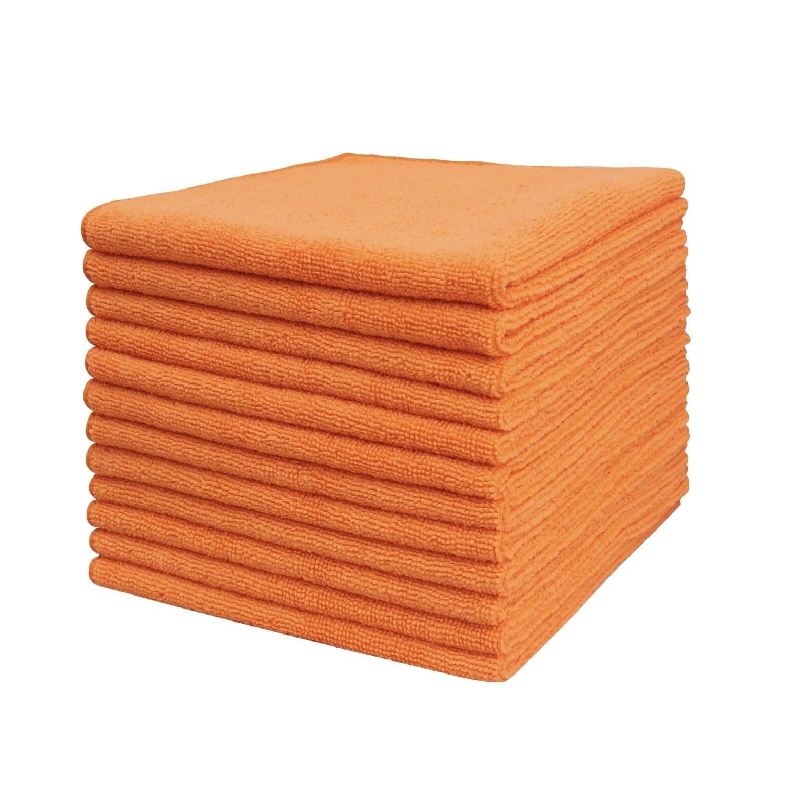 Clean Microfiber Cleaning Cloth, 16in*16in, 12 Pack Ultra-Thick Cleaning Rags, Super Absorbent, Lint Free &amp; Streak Free Cleaning Towels For Car, House, Kitchen, Office