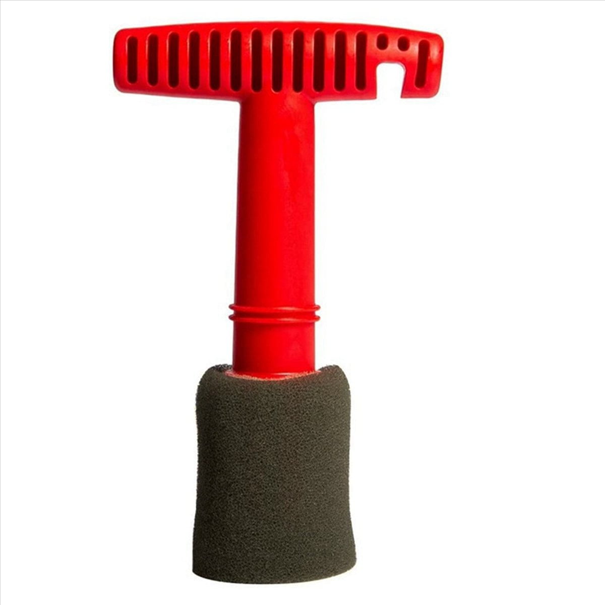 2X Car Wash Embedded Tire Screw Brush Lug Nut Wheel Cleaning Tools with 6 Extra Sponges