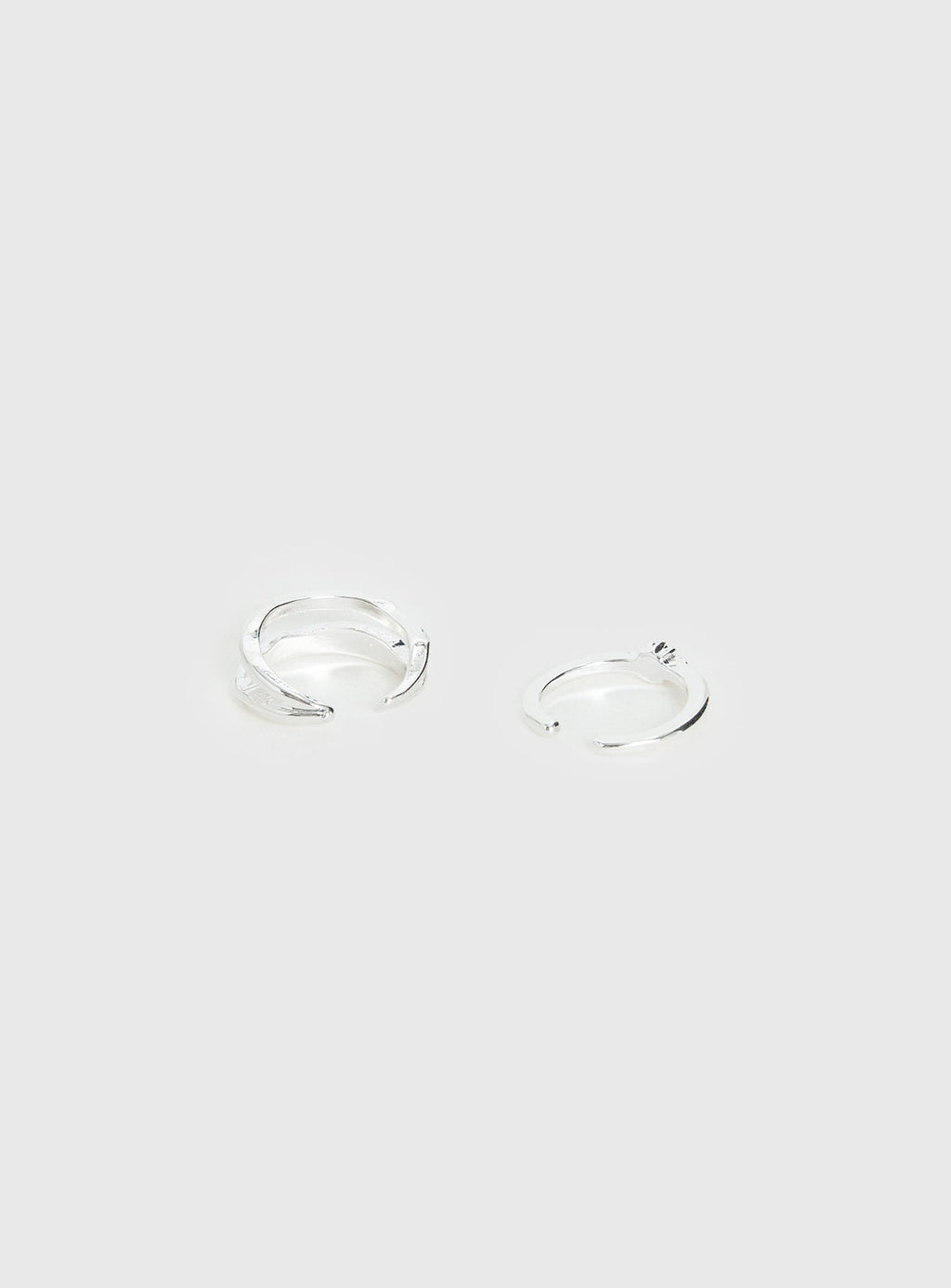 Seris Toe Ring Pack Silver