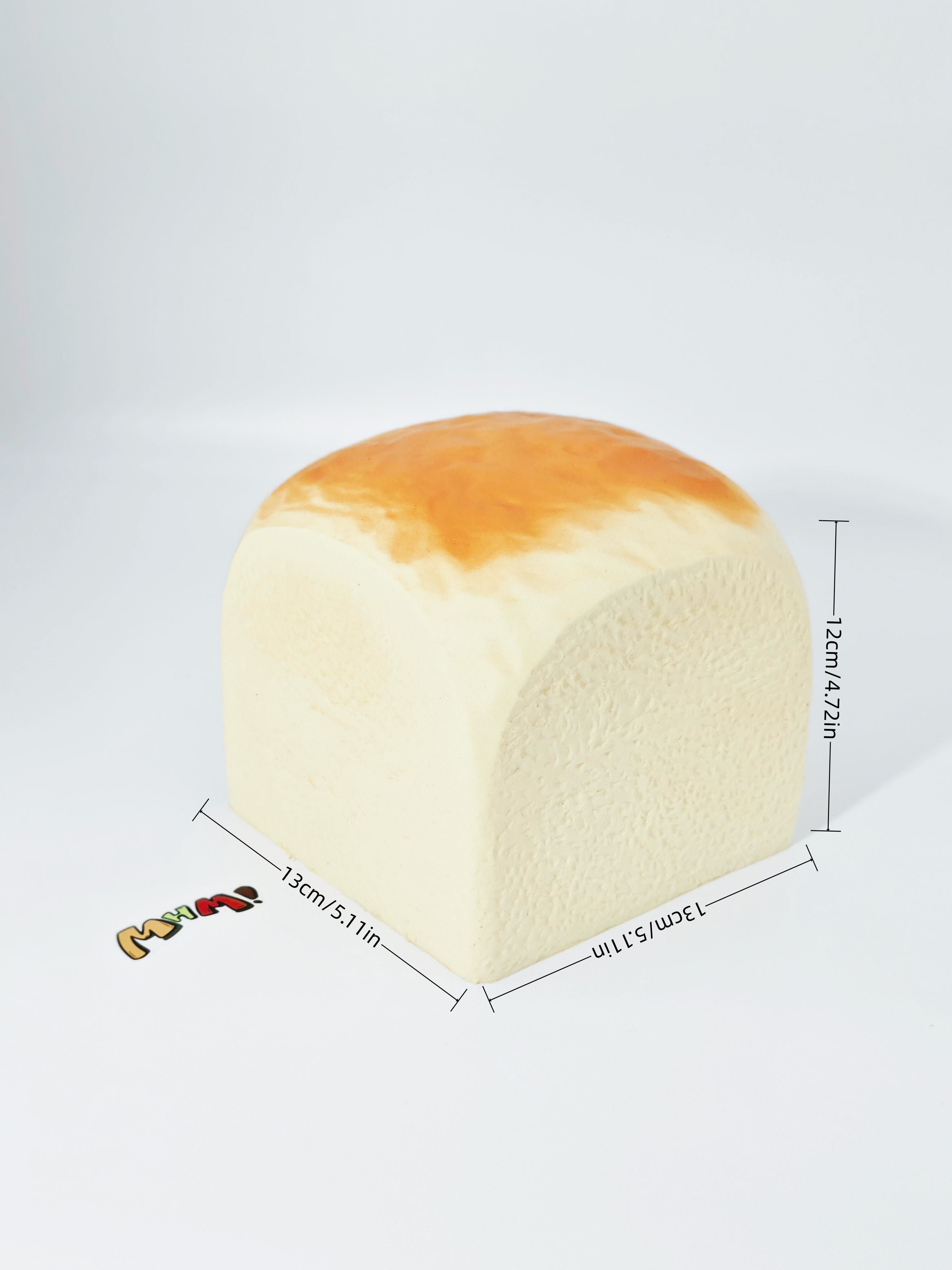 The "Parent & Child" Bread Duo 🍞🍞 Jumbo & Mini Hawaiian Roll Squishy Set