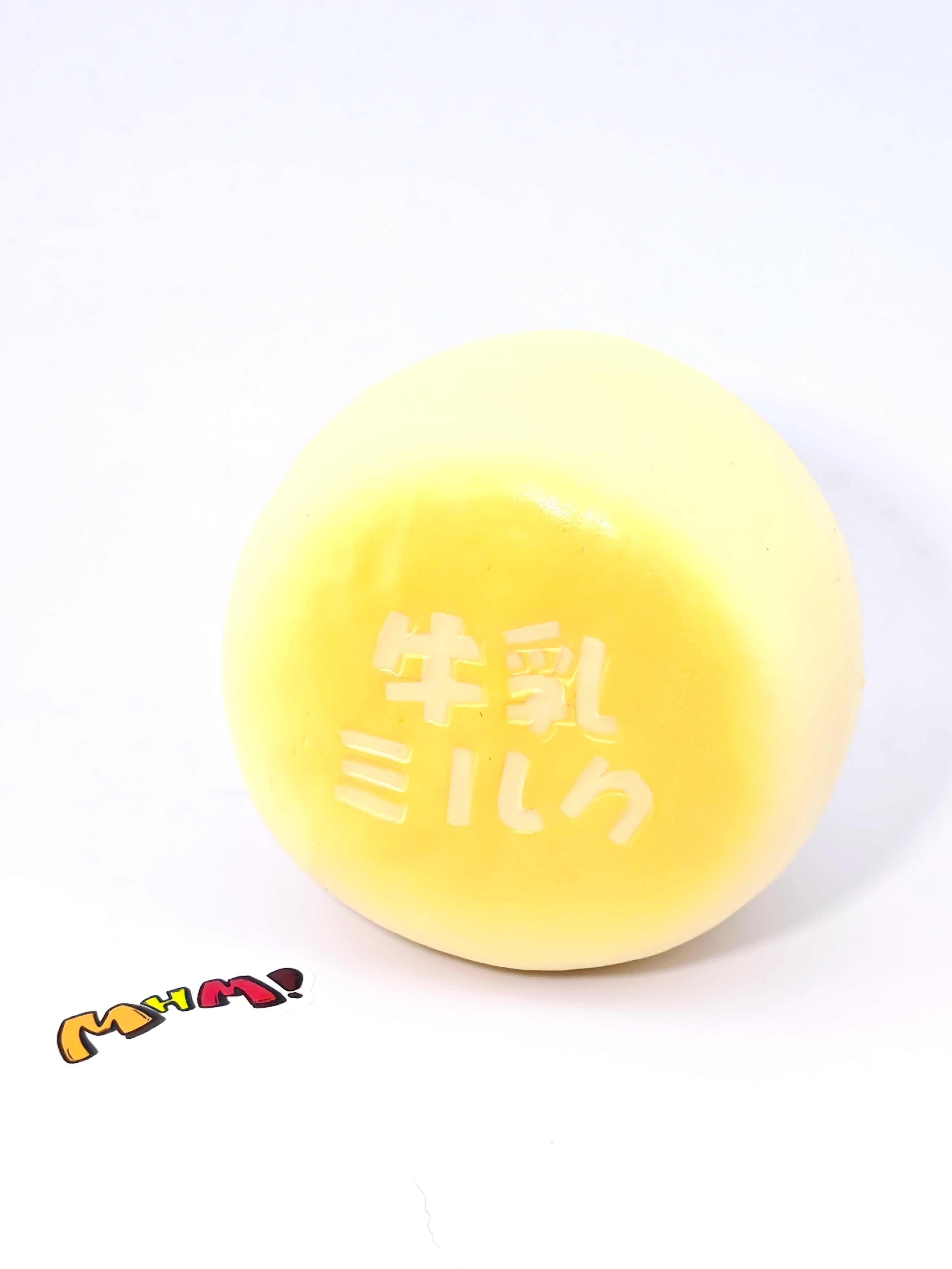 🥛 Soft Milk Bun Squishy | 3 Styles Dairy Bakery Themed Slow Rising Stress Relief Toy
