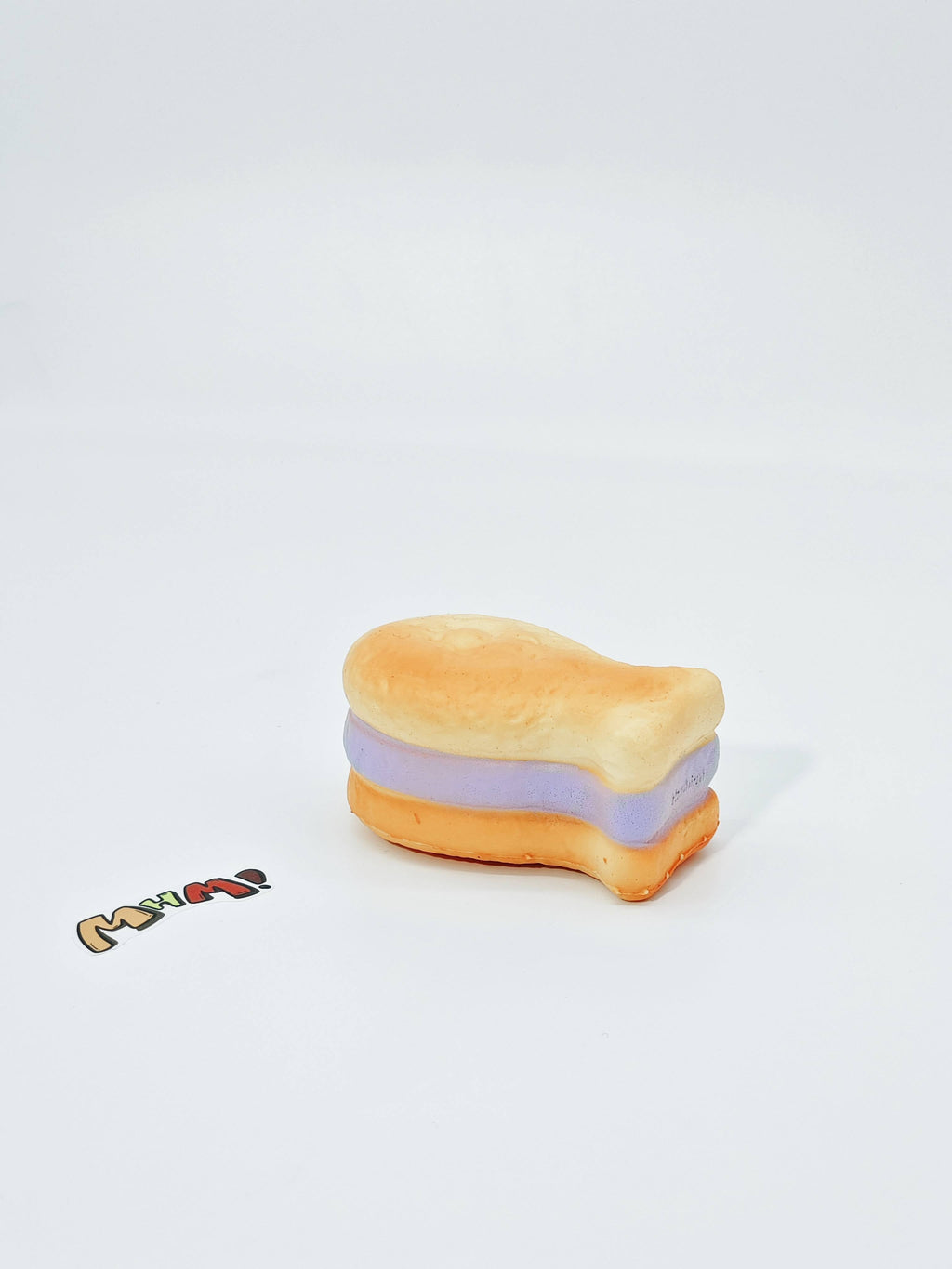 🐟 Purple Filling Fish Cake Squishy | Snack Themed Slow Rising Stress Relief Toy