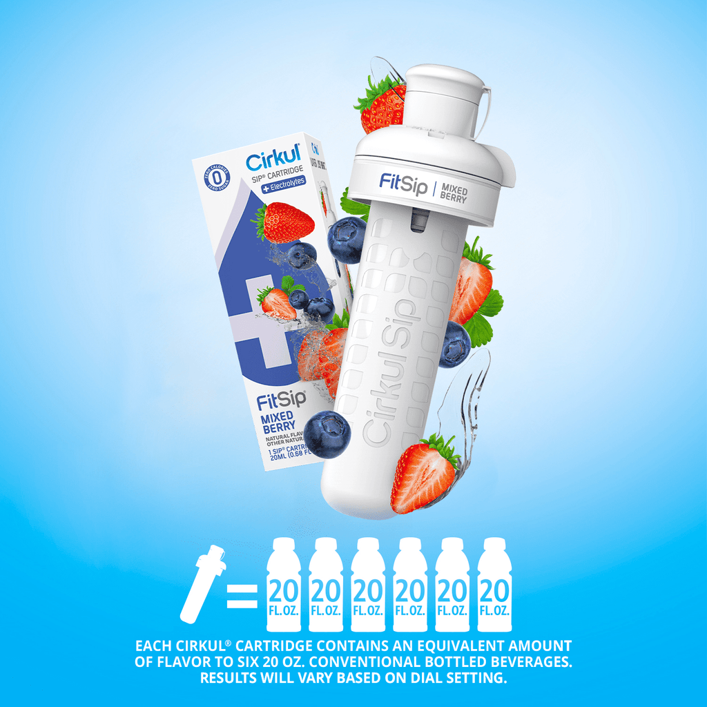 (2 pack)   Mixed Berry Flavor Cartridge, Drink Mix, 1-Pack